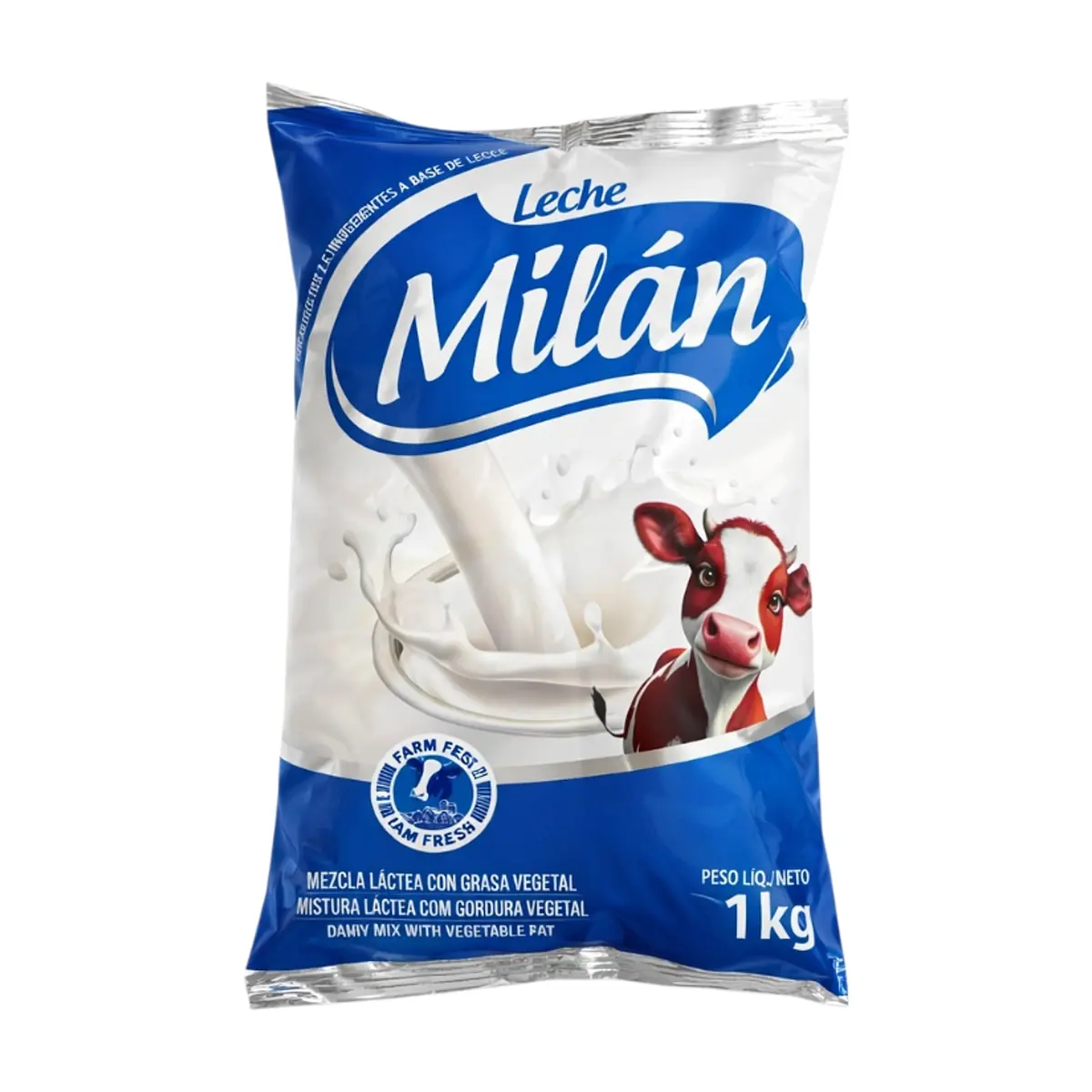 Mezcla láctea con grasa vegetal en polvo Milán (1 kg / 2.20 lb)