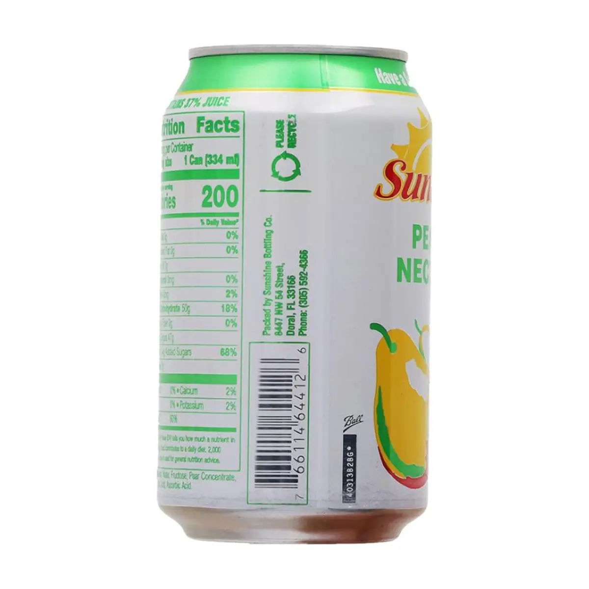 Néctar de pera Sunchy (24 x 334 ml / 11.3 fl oz) - Miniatura 3