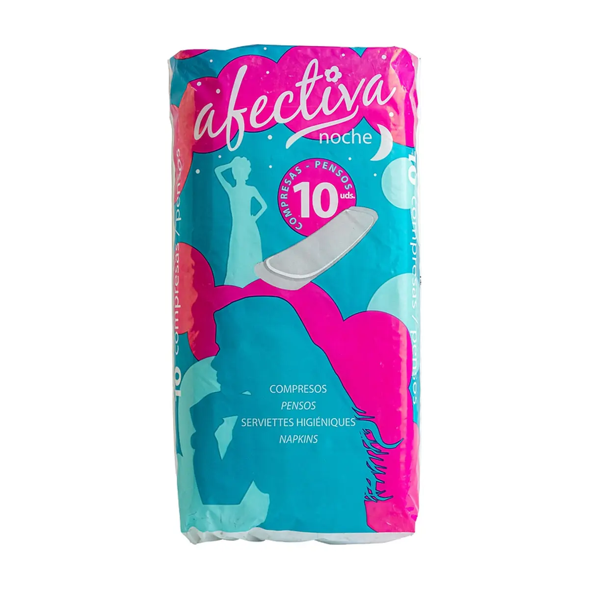 Compresa de noche Afectiva (10 U)