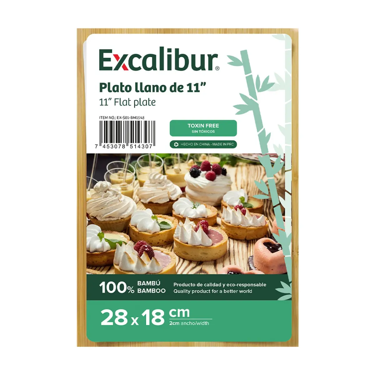 Bandeja de madera de 11" Excalibur - Thumbnail 3