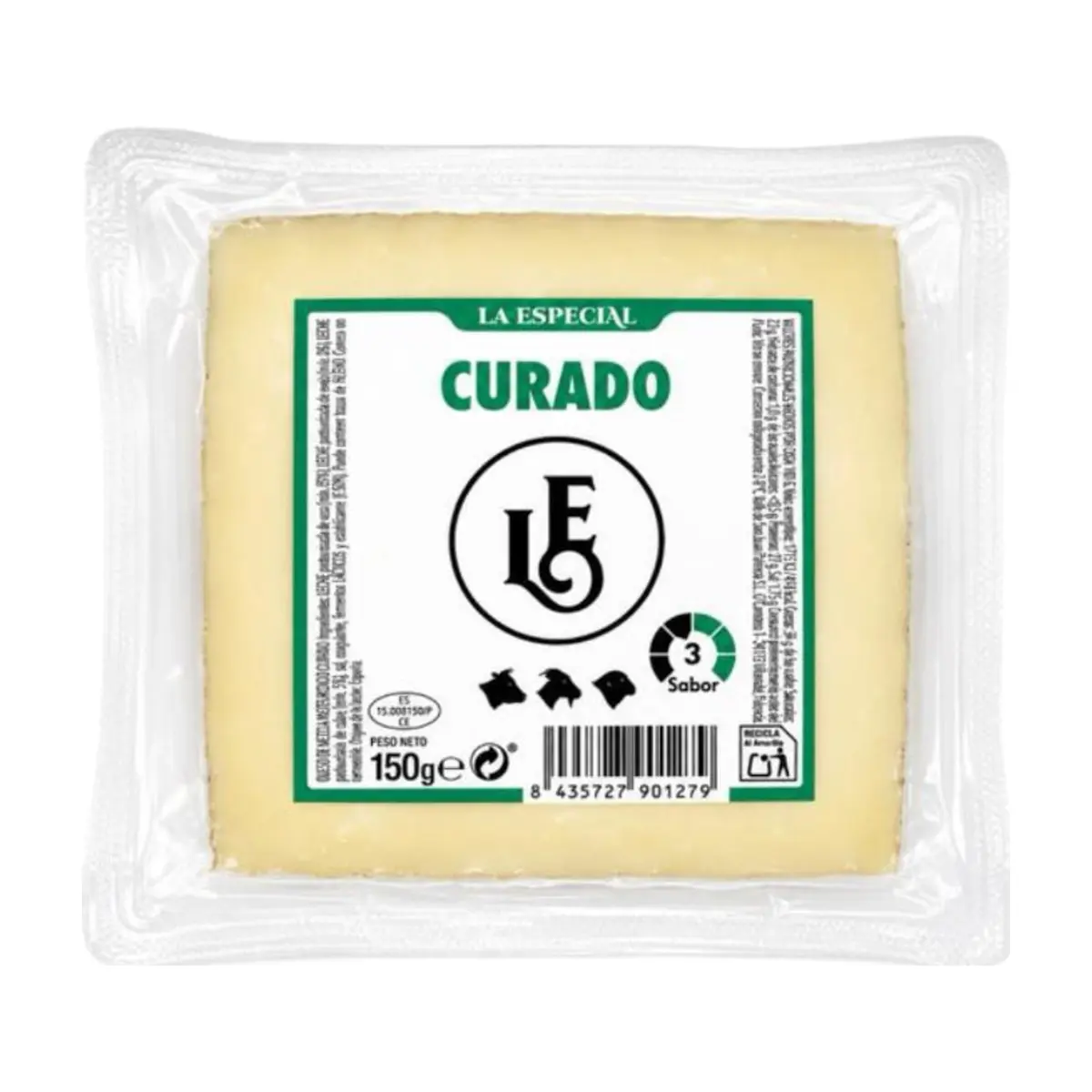 Queso Curado de cabra, oveja y vaca La Especial (150 g / 5.29 oz)