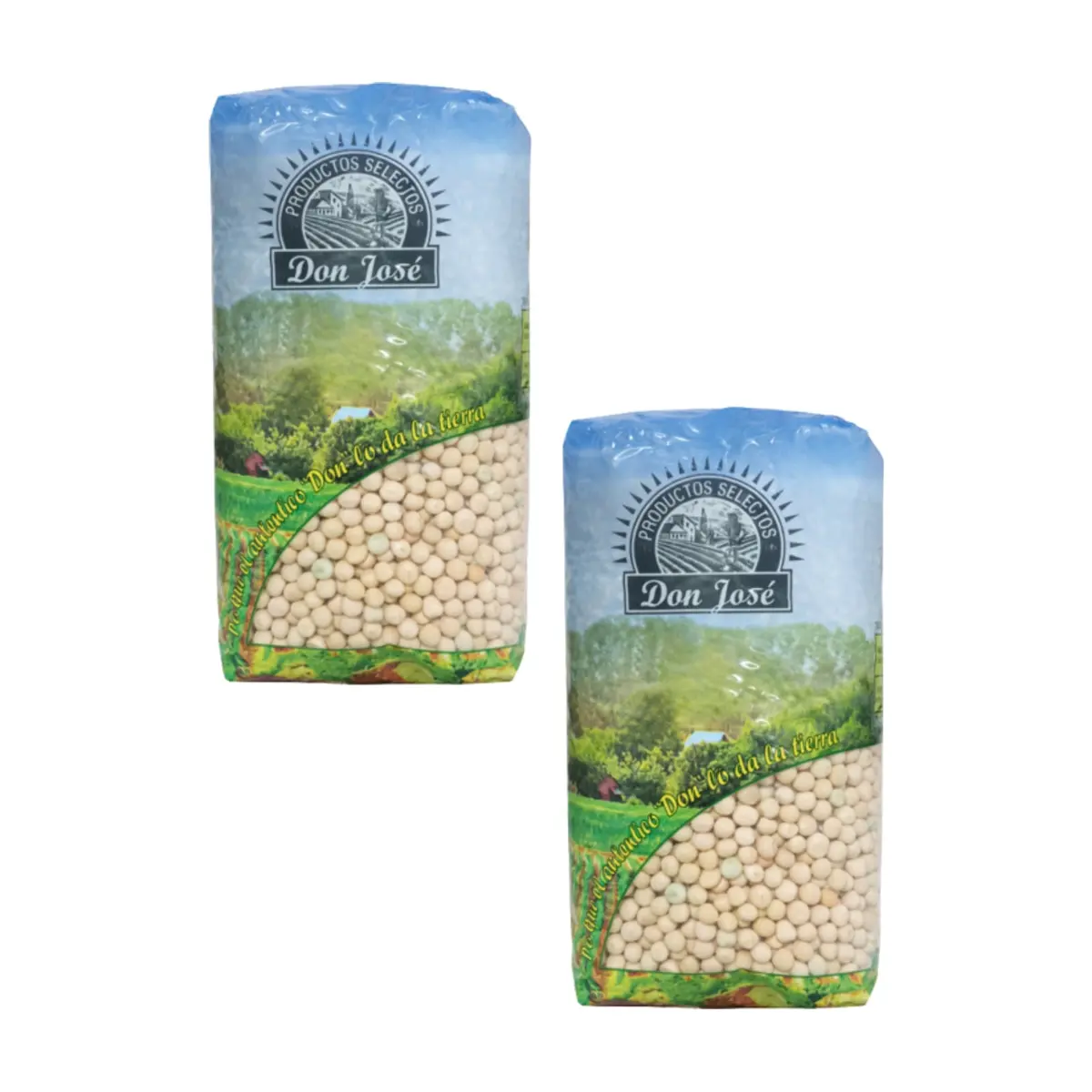 Guisantes amarillos -chicharos (2 x 1 kg / 2.2 lb)