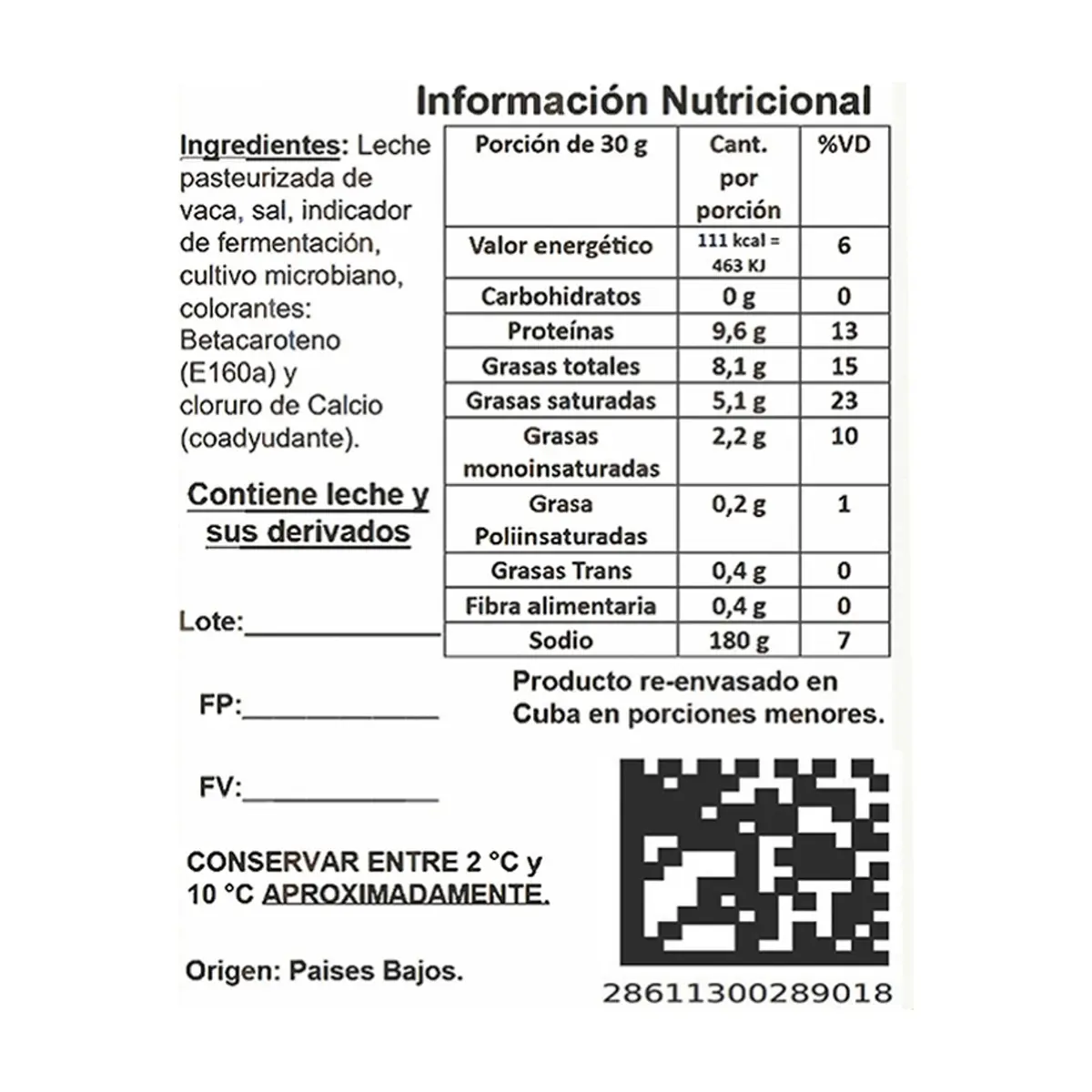 Queso gouda May SM (907 g / 2 lb) - Thumbnail 3