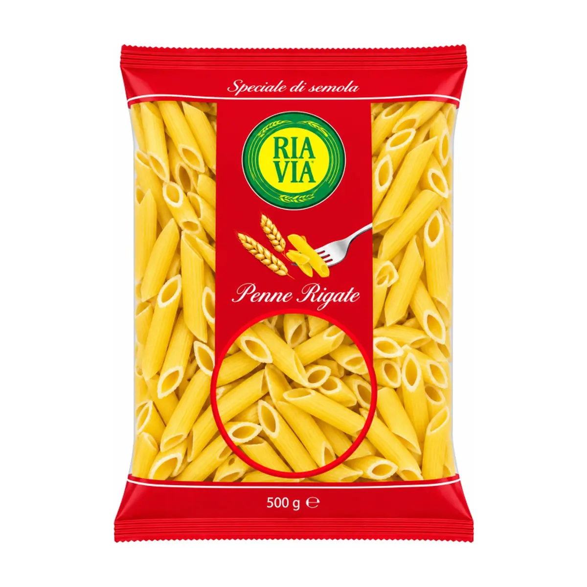 Pasta penne Riavia (500 g / 1.10 lb)