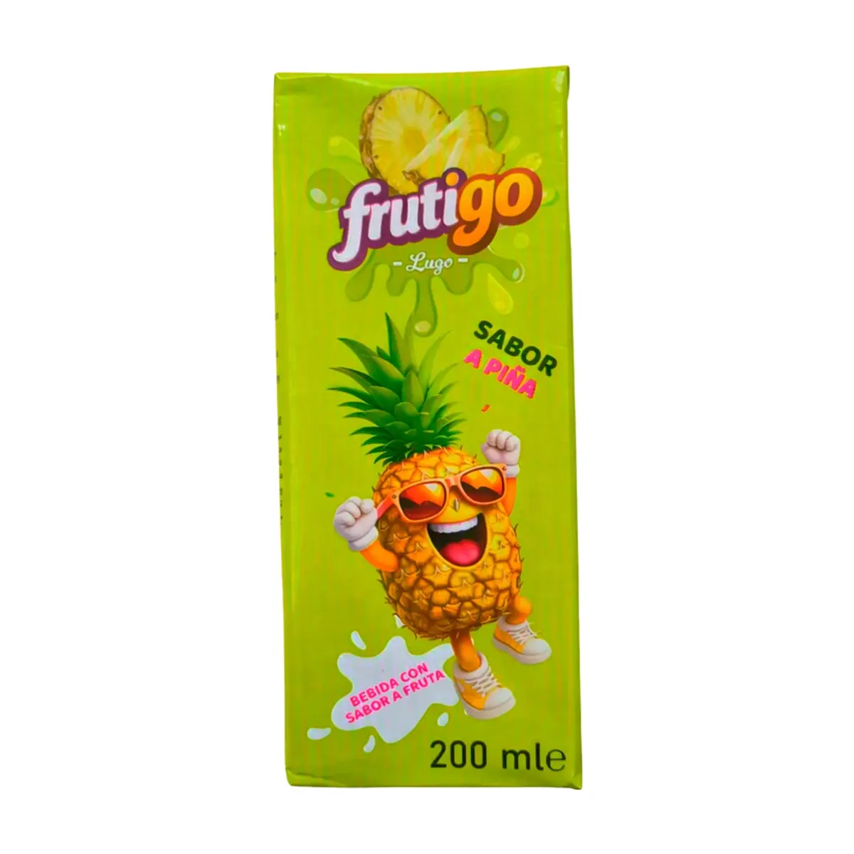Bebida sabor a piña Frutigo (200 ml / 6.76 floz)