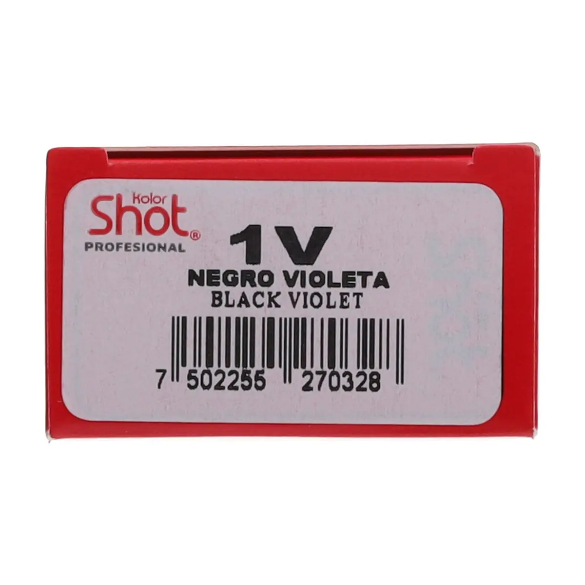 Tinte en crema negro violeta 1V Kolor Shot (90 g / 3.17 oz) - Miniatura 5