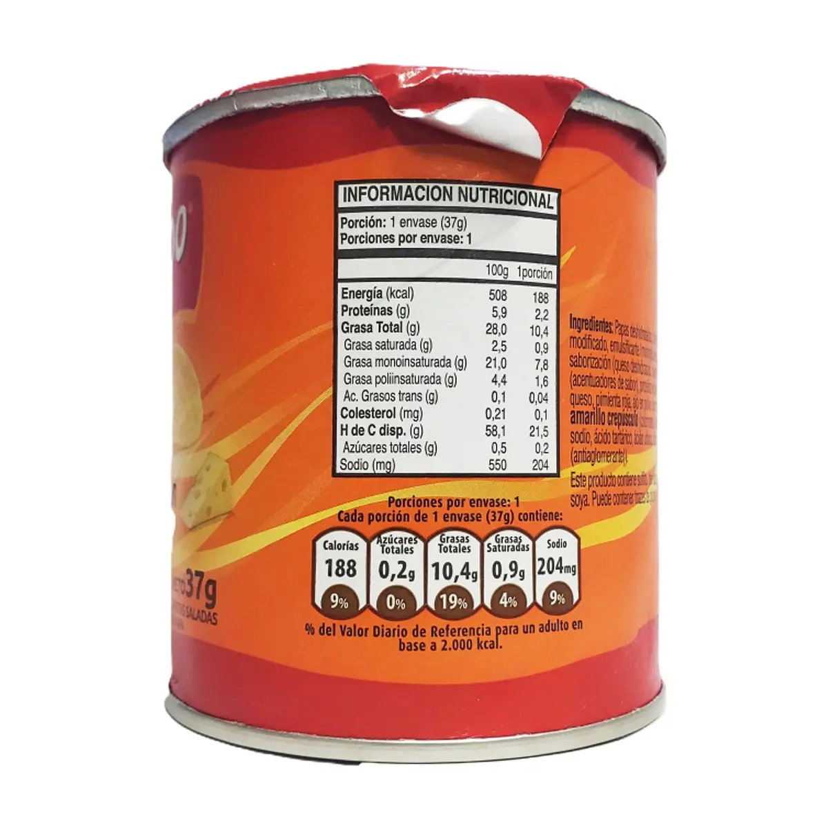 Papas sabor queso Kryzpo (37 g / 1.3 oz) - Thumbnail 5