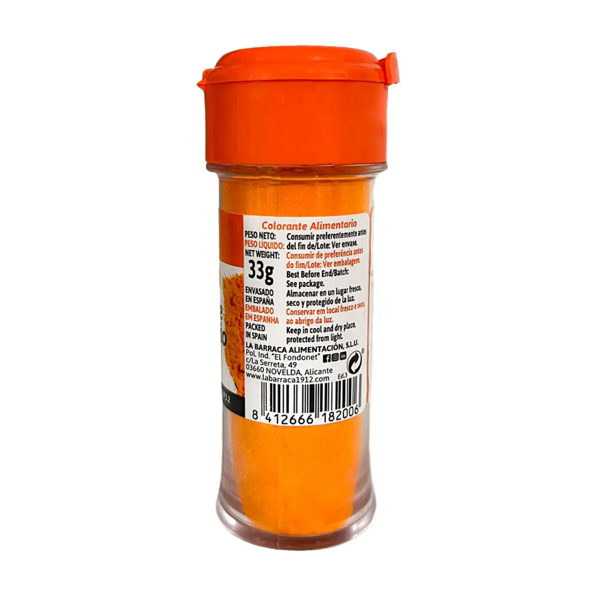 Colorante alimentario La Barraca (33 g / 1.16 oz) - Thumbnail 2
