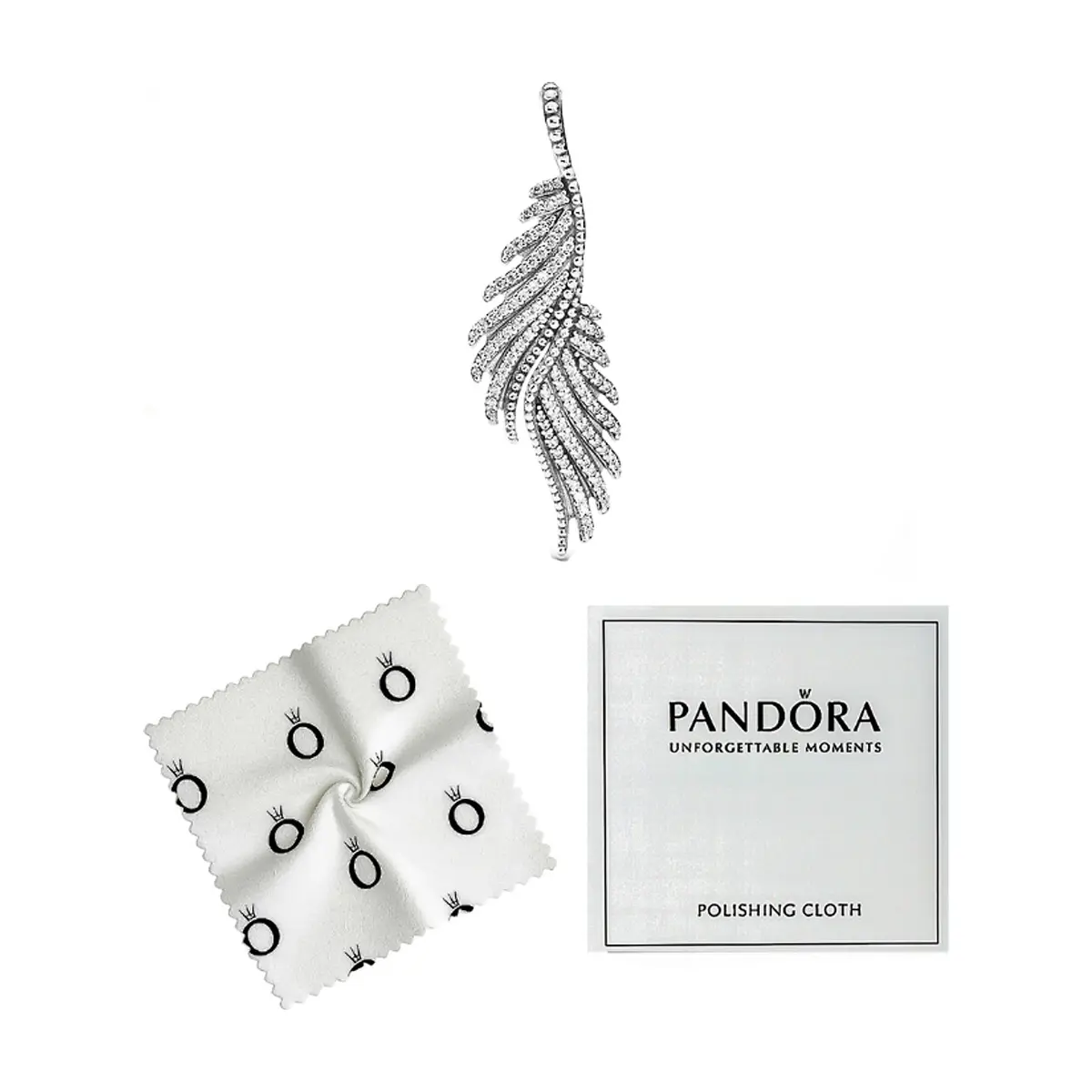 Colgante de plata S925 estilo Pandora alas majestuosas - Thumbnail 2