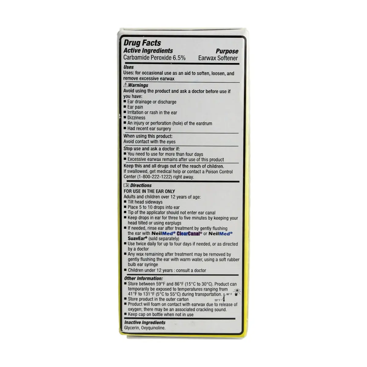 Gotas suavizantes de cerumen NeilMed (15 ml) - Thumbnail 2