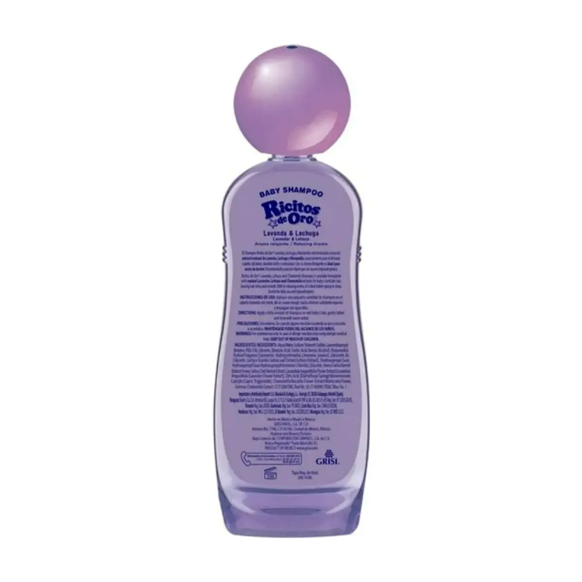 Champú de lavanda y lechuga para bebé Ricitos de Oro (400 ml / 13.5 fl.oz) - Thumbnail 2