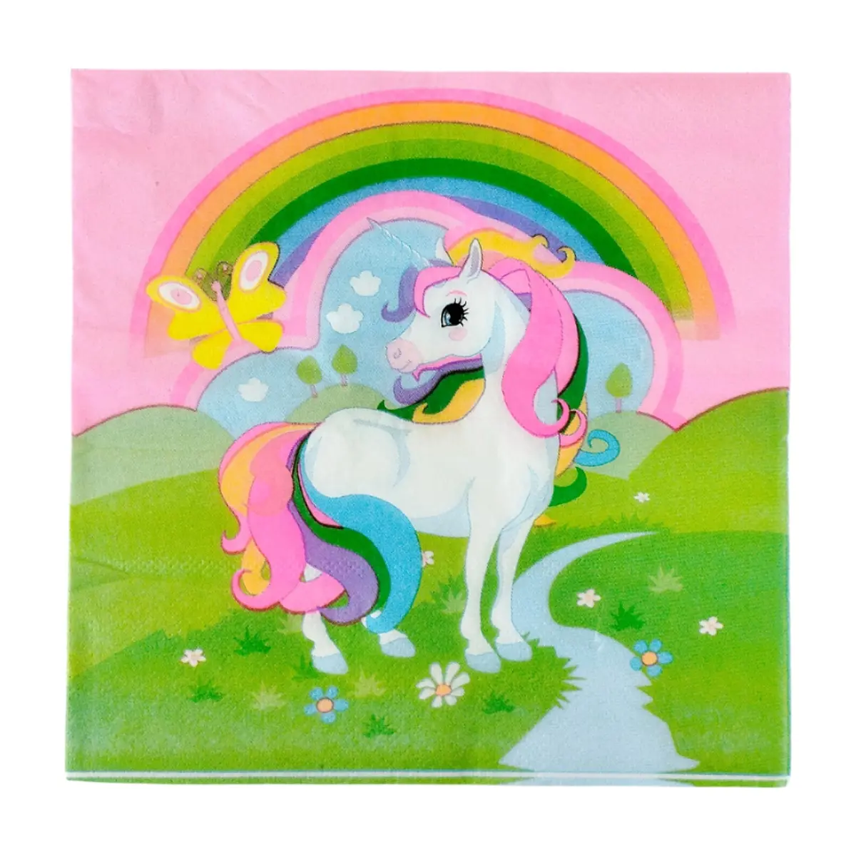 Servilleta para fiesta unicornio Tiara (20 U)