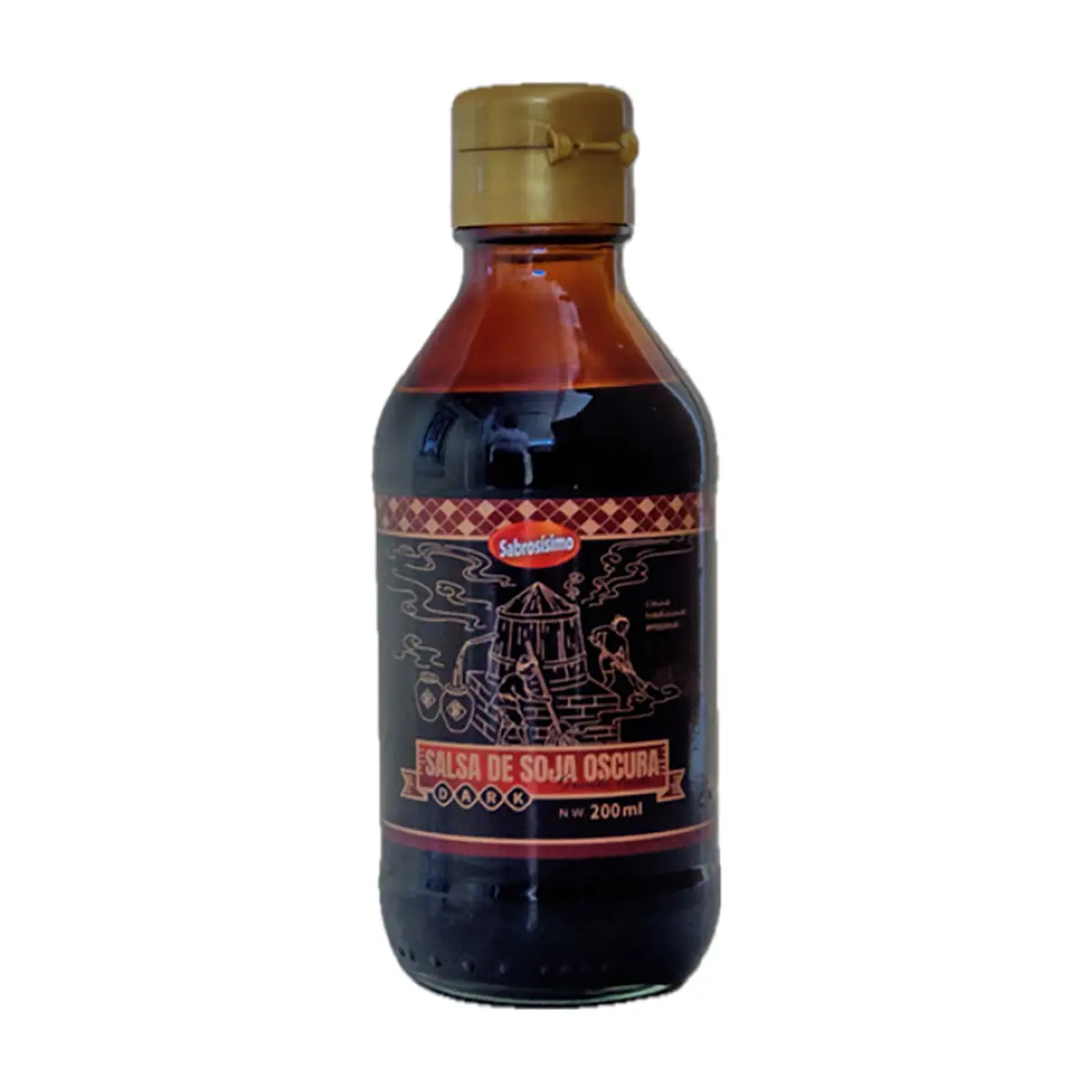 Salsa de soja oscura Sabrosísimo (200 ml / 6.76 fl oz) - Thumbnail 4