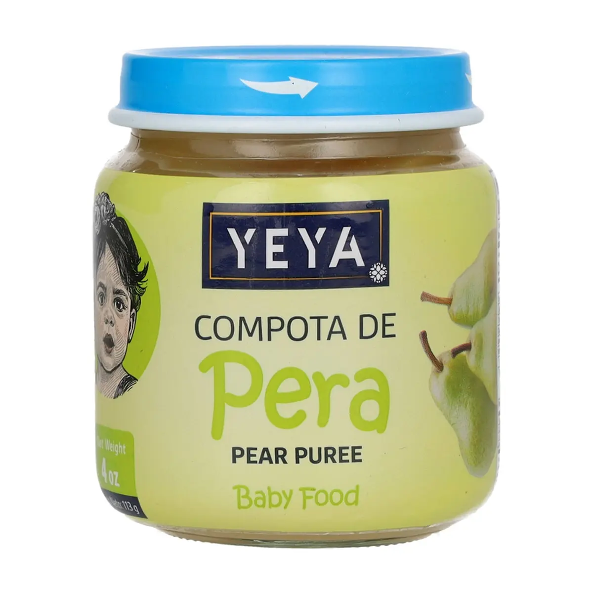 Compota de pera YEYA (113 g / 4 oz)