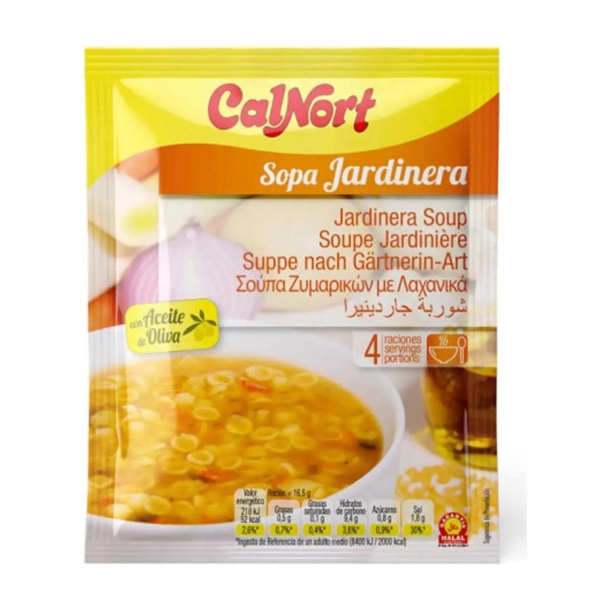 Sopa Jardinera (66g) CALNORT