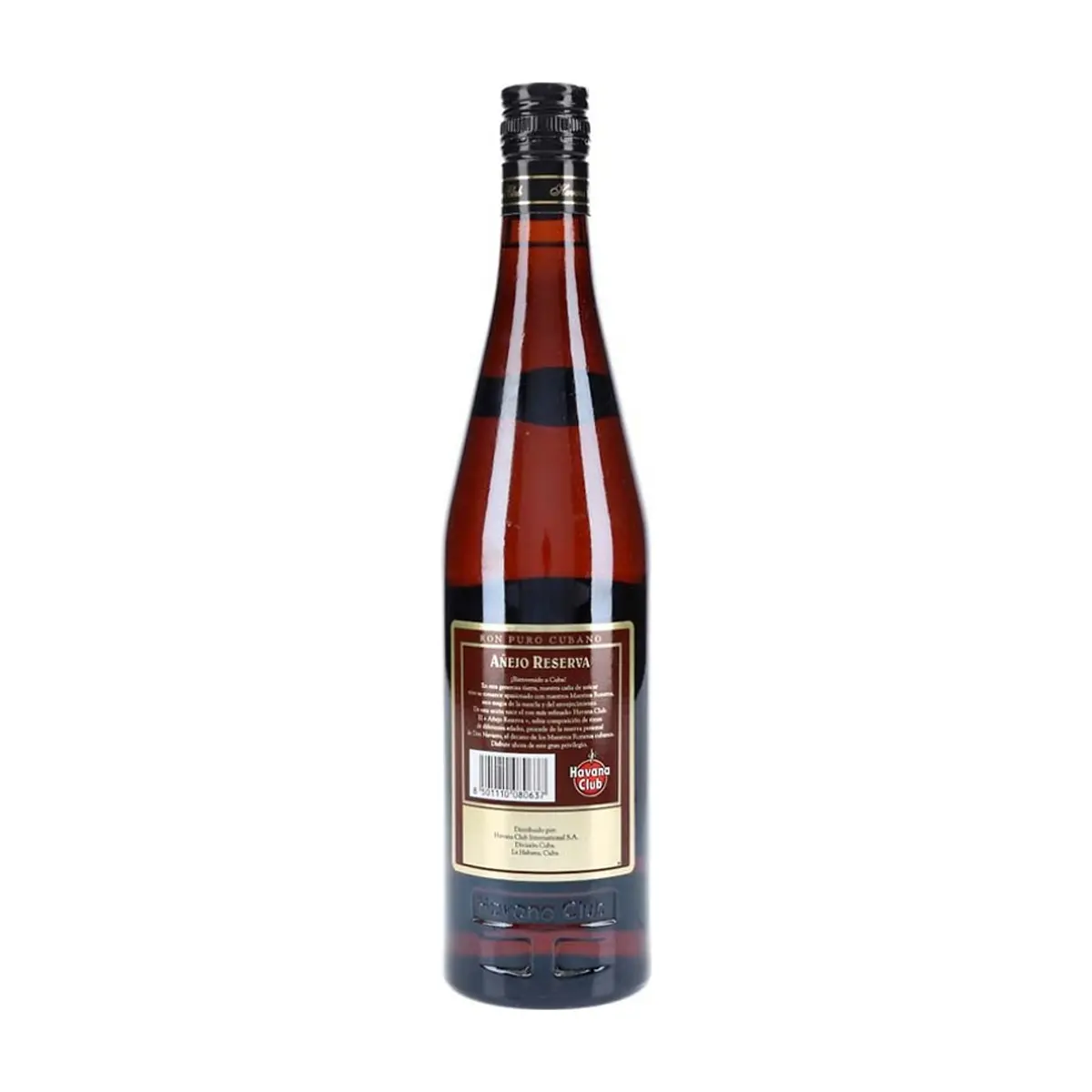Botella de ron añejo reserva 40 % vol Havana Club (700 ml) - Miniatura 2