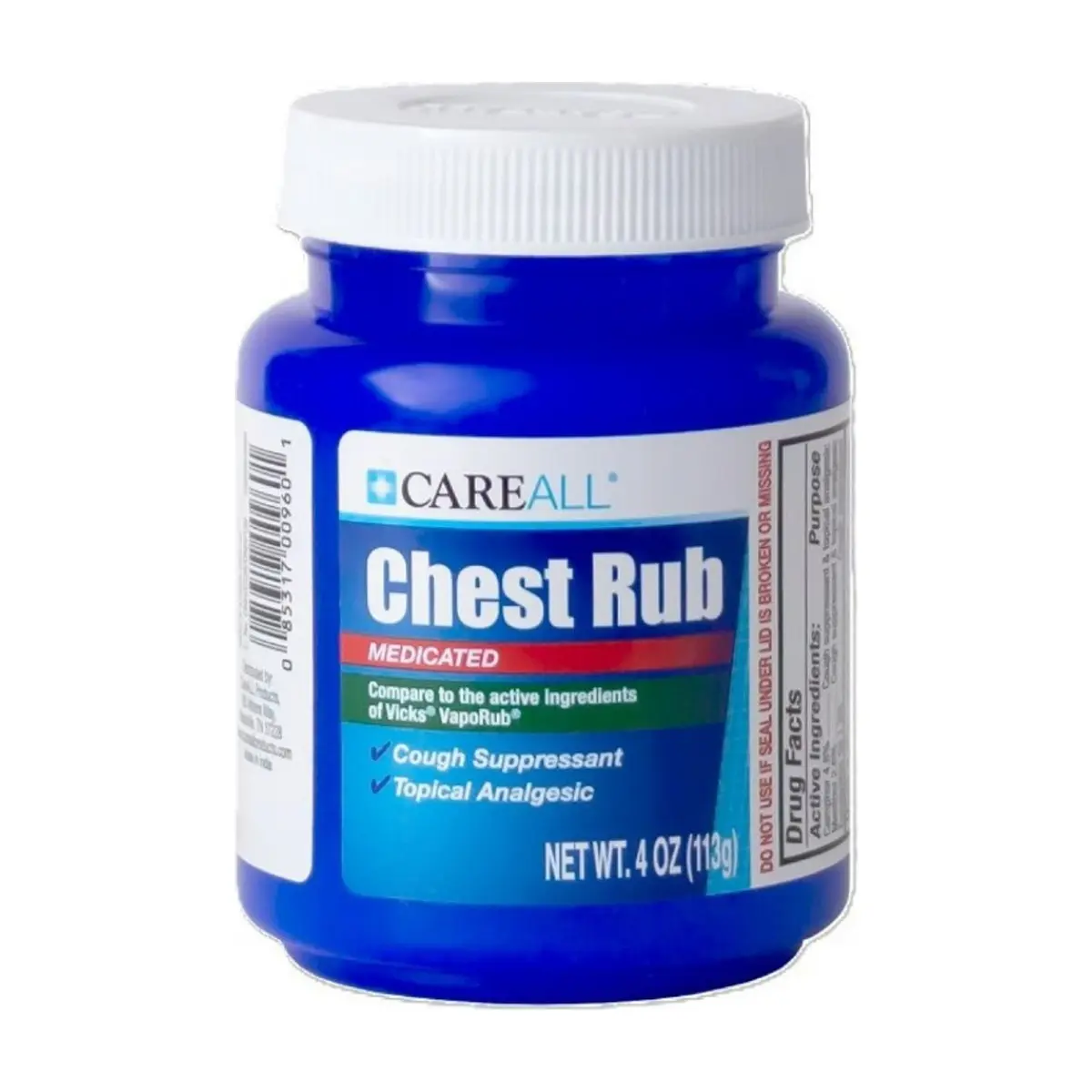 Chest Rub bálsamo descongestionante CareAll (113 g / 4 oz) - Thumbnail 3