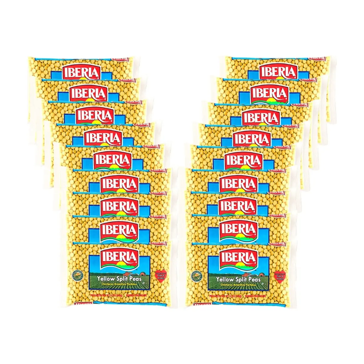 Chicharos amarillos partidos Iberia ( 18 x 340 g / 12 oz) - Miniatura 1
