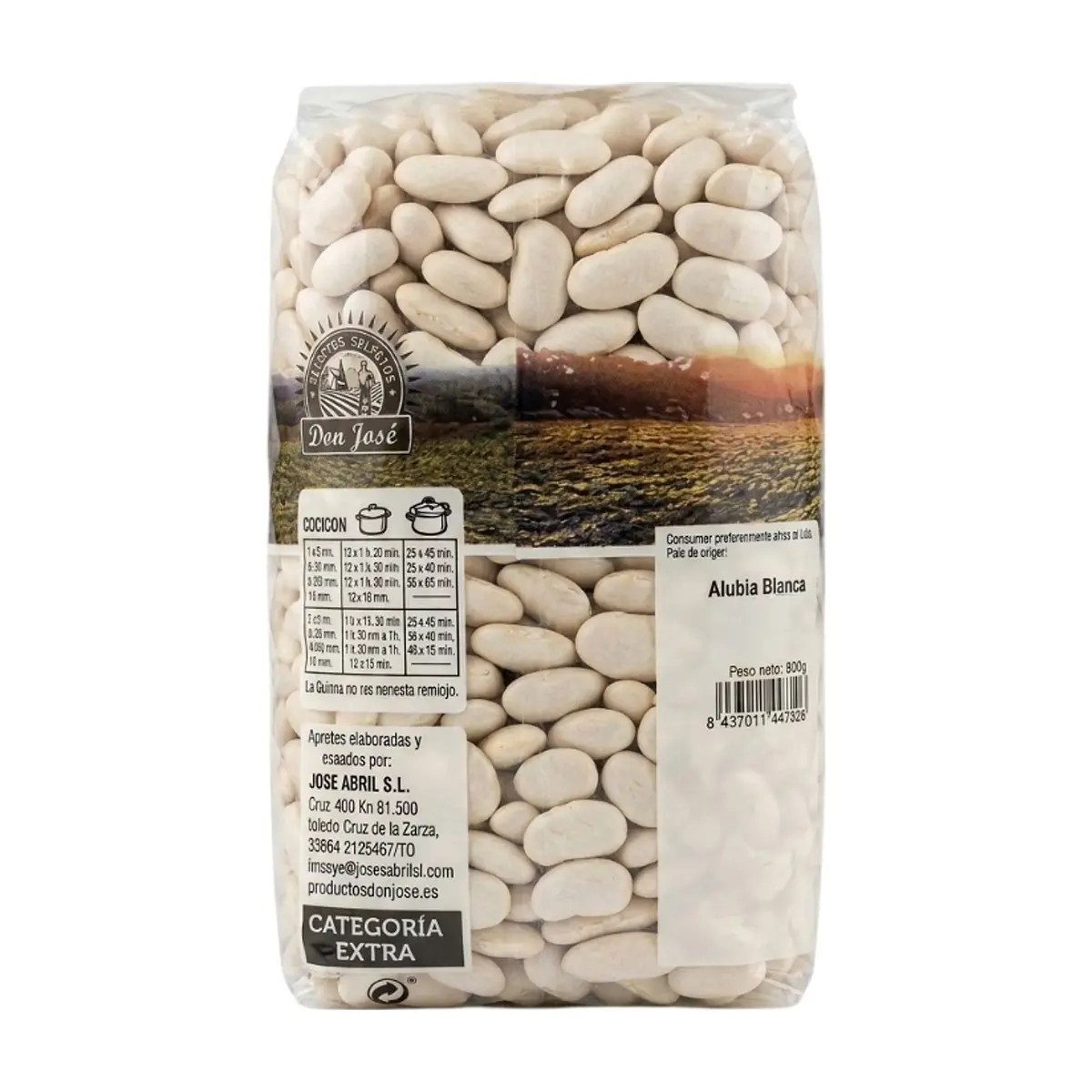 Alubias blancas Don José (800 g / 1.76 lb) - Miniatura 2