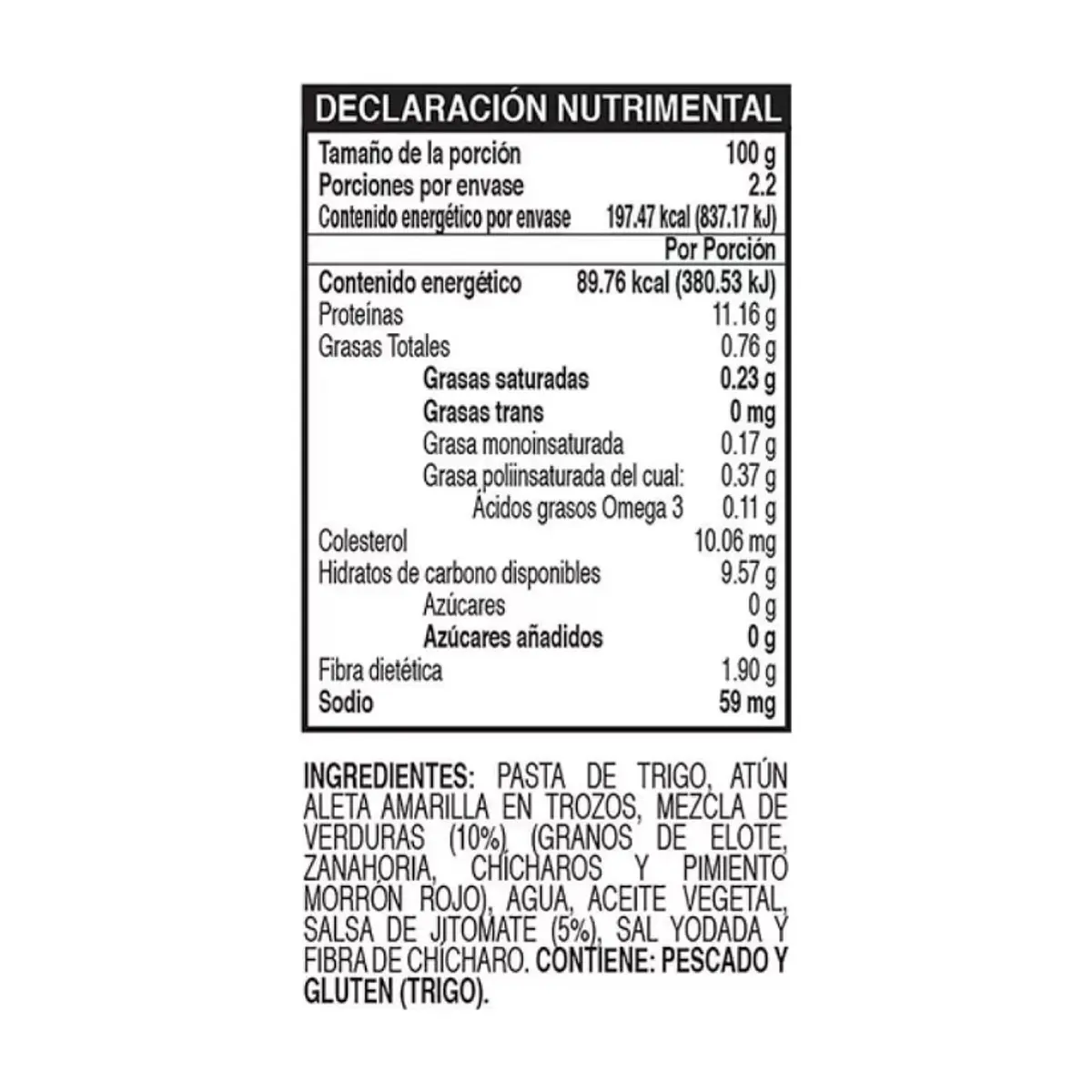 Pasta con atún Dolores (220 g / 7.76 oz) - Thumbnail 3