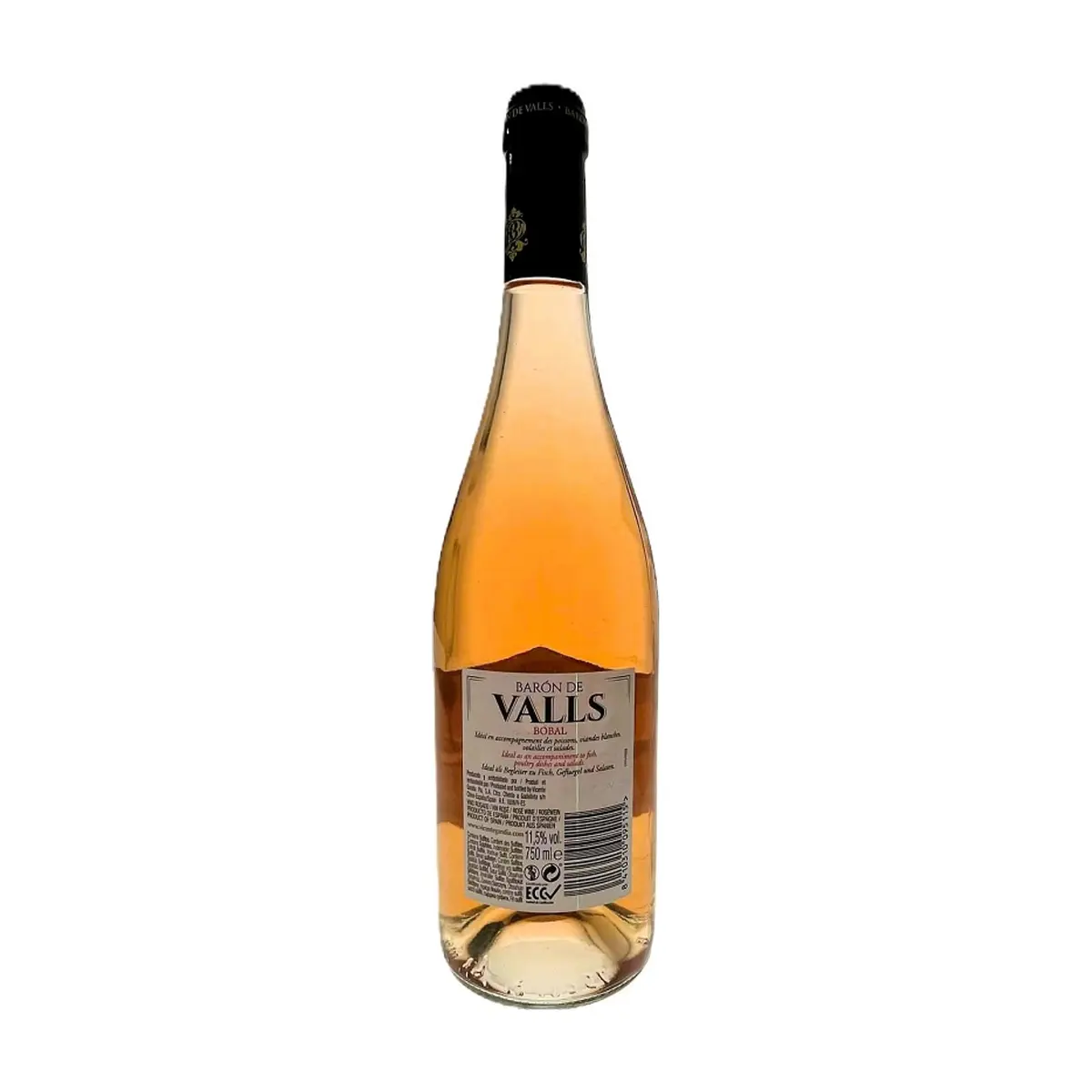 Vino rosado bobal Barón de Valls (750 ml) - Thumbnail 5