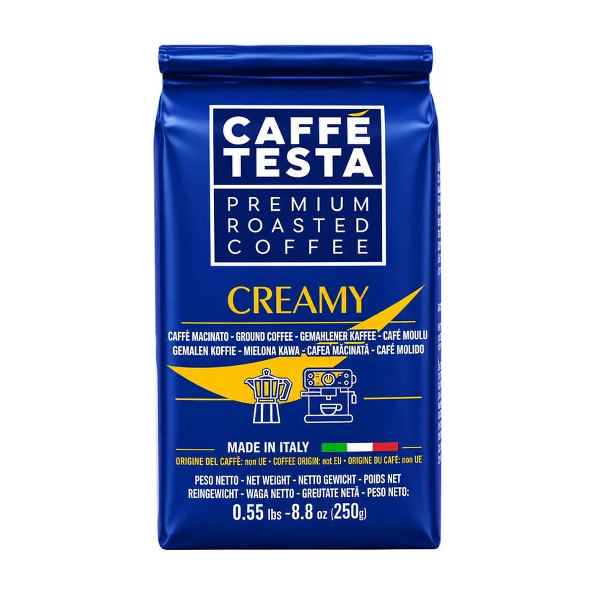 Café tostado y molido premium Testa (250 g / 8.8 oz)
