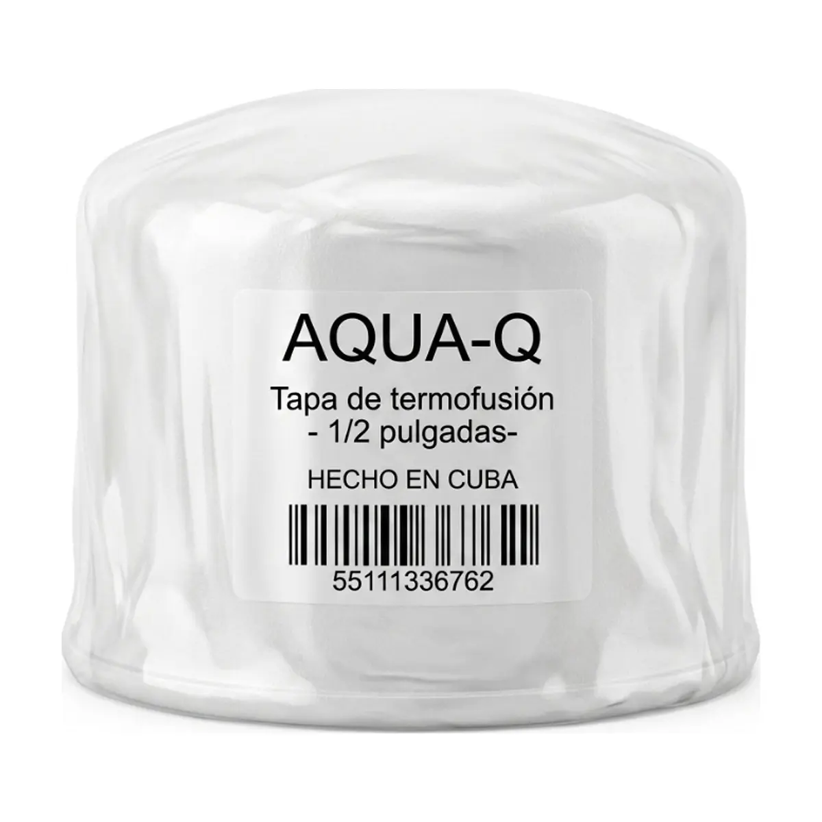 Tapa de termofusión - 1/2 pulgadas - Aqua-Q - Thumbnail 2