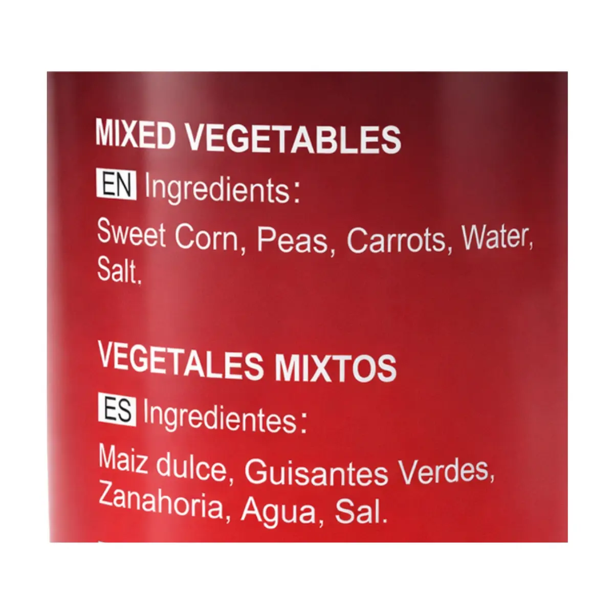 Vegetales mixtos La Sabrosa (425 g / 15 oz) - Miniatura 4