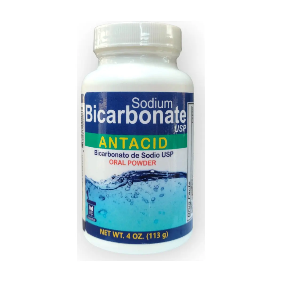 Bicarbonato de sodio ELP ESSENTIAL (113 g / 4 oz) - Thumbnail 3