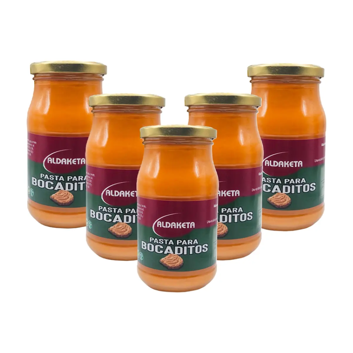 Pasta para bocaditos (5 x 465 ml)