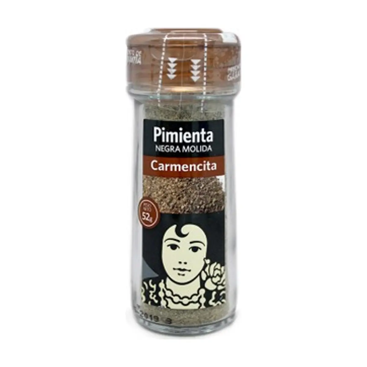 Pimienta Negra Molida Carmencita (52 g)