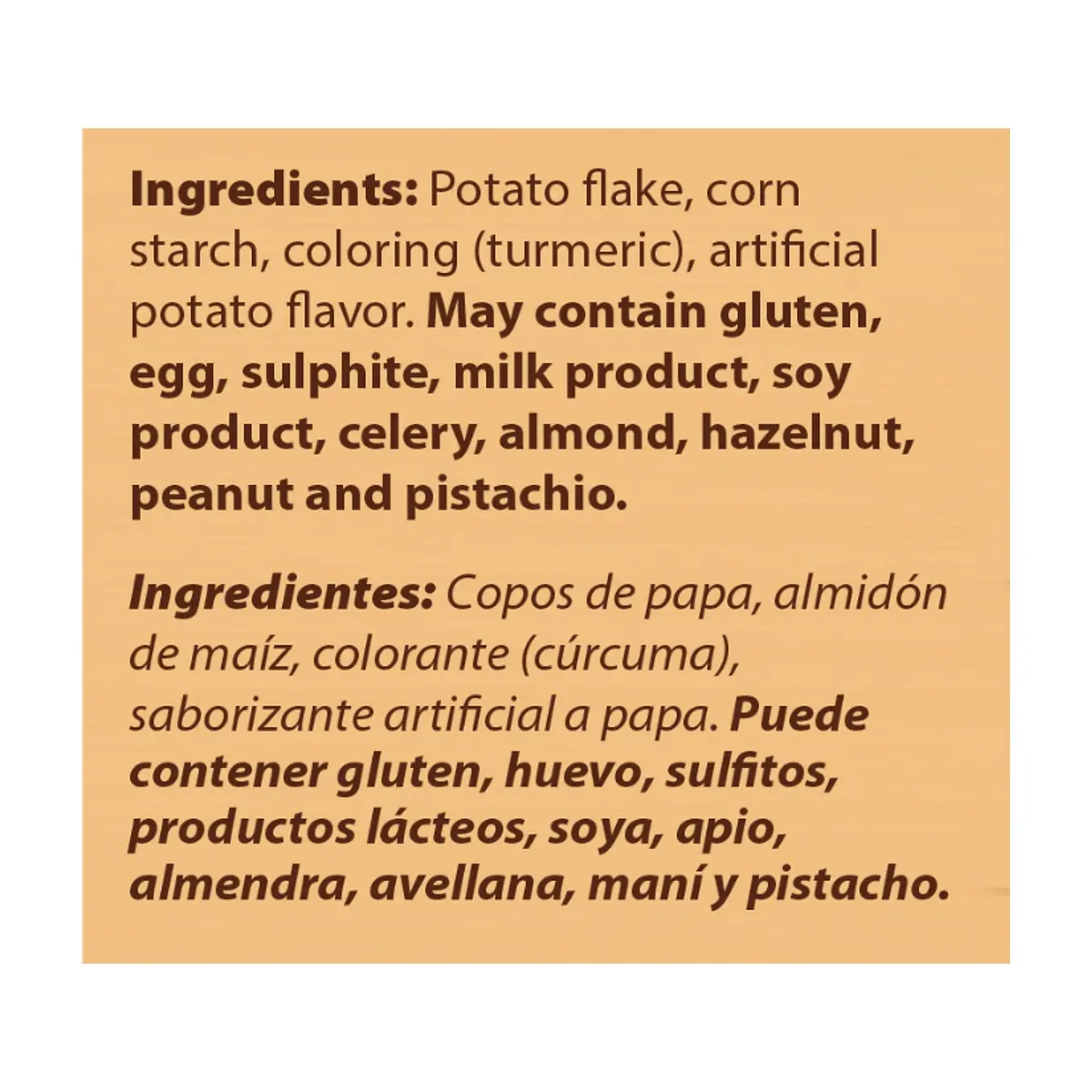 Puré de papas YEYA (125 g / 4.4 oz) - Thumbnail 2
