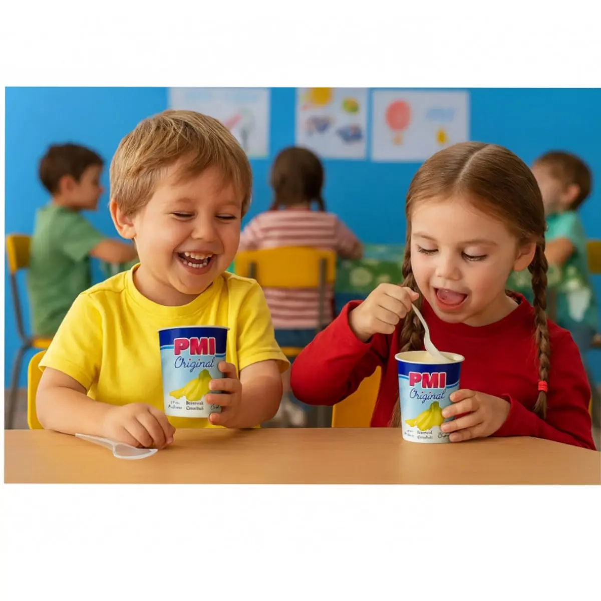 Yogurt sabor plátano Pmi Original (12 x 120 g / 4.23 oz) - Thumbnail 4