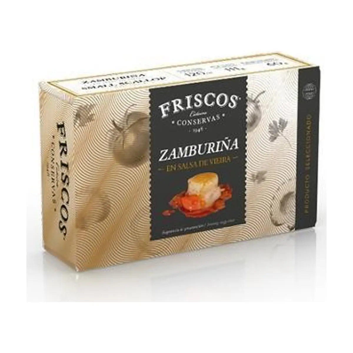 Zamburiñas Salsa Vieira (111 g) FRISCOS - Image 1