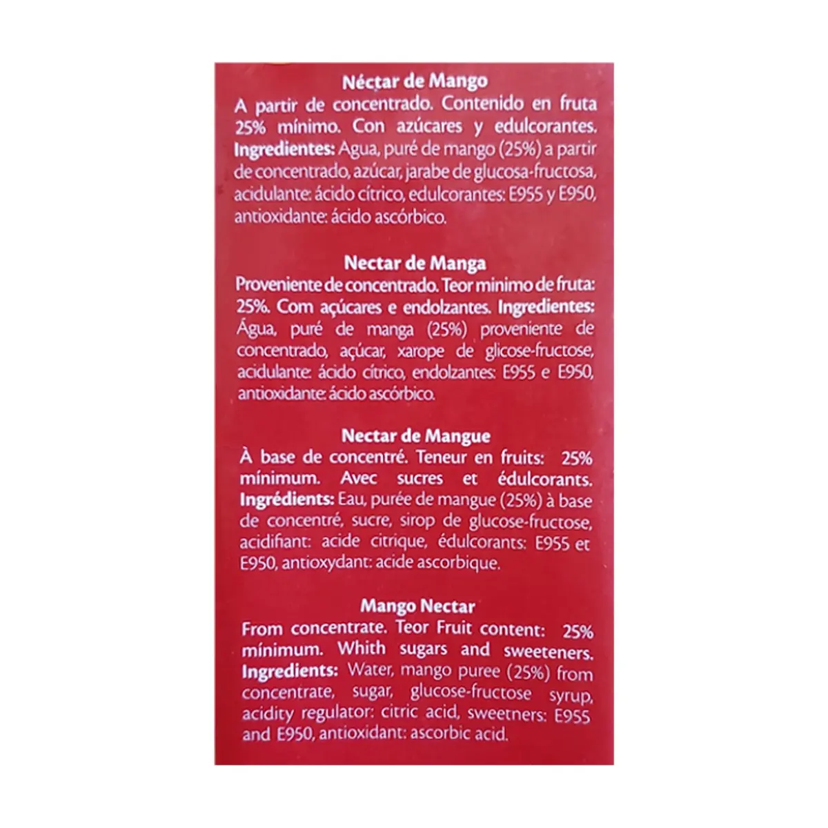 Néctar de mango Mocitos (1 L) - Thumbnail 4