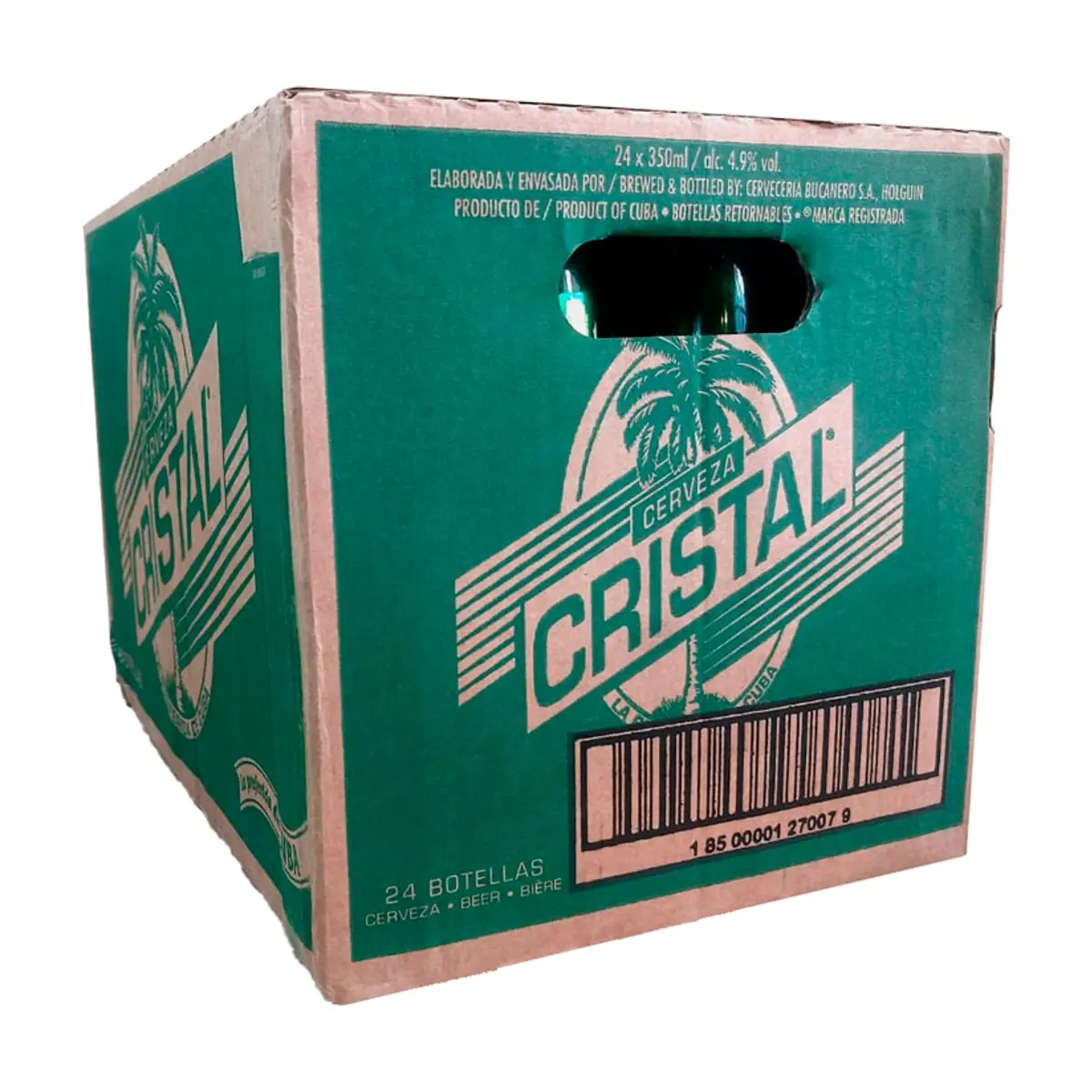 Cerveza Cristal (24 x 350 ml) - Thumbnail 3
