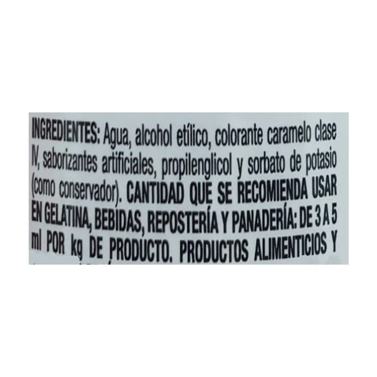 Saborizante artificial de vainilla D'Gari (240 ml / 8.1 oz) - Thumbnail 3