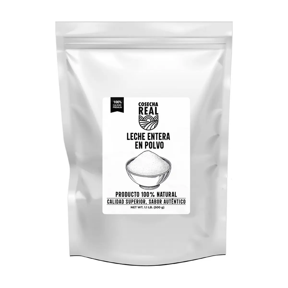 Leche entera en polvo Cosecha Real (500 g / 1.1 lb)