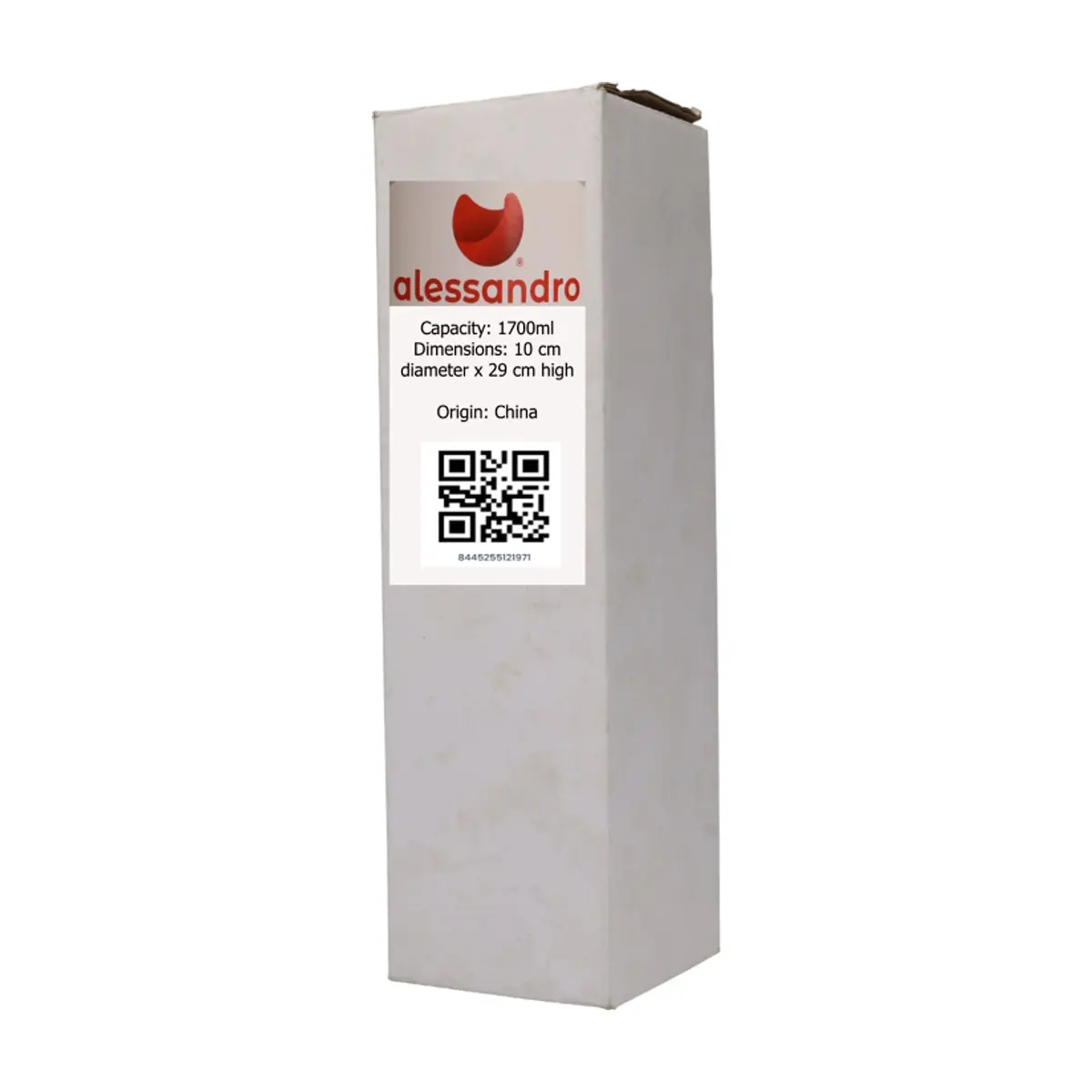Envase de borosilicato con tapa de acero Alessandro (1700 ml) - Thumbnail 2