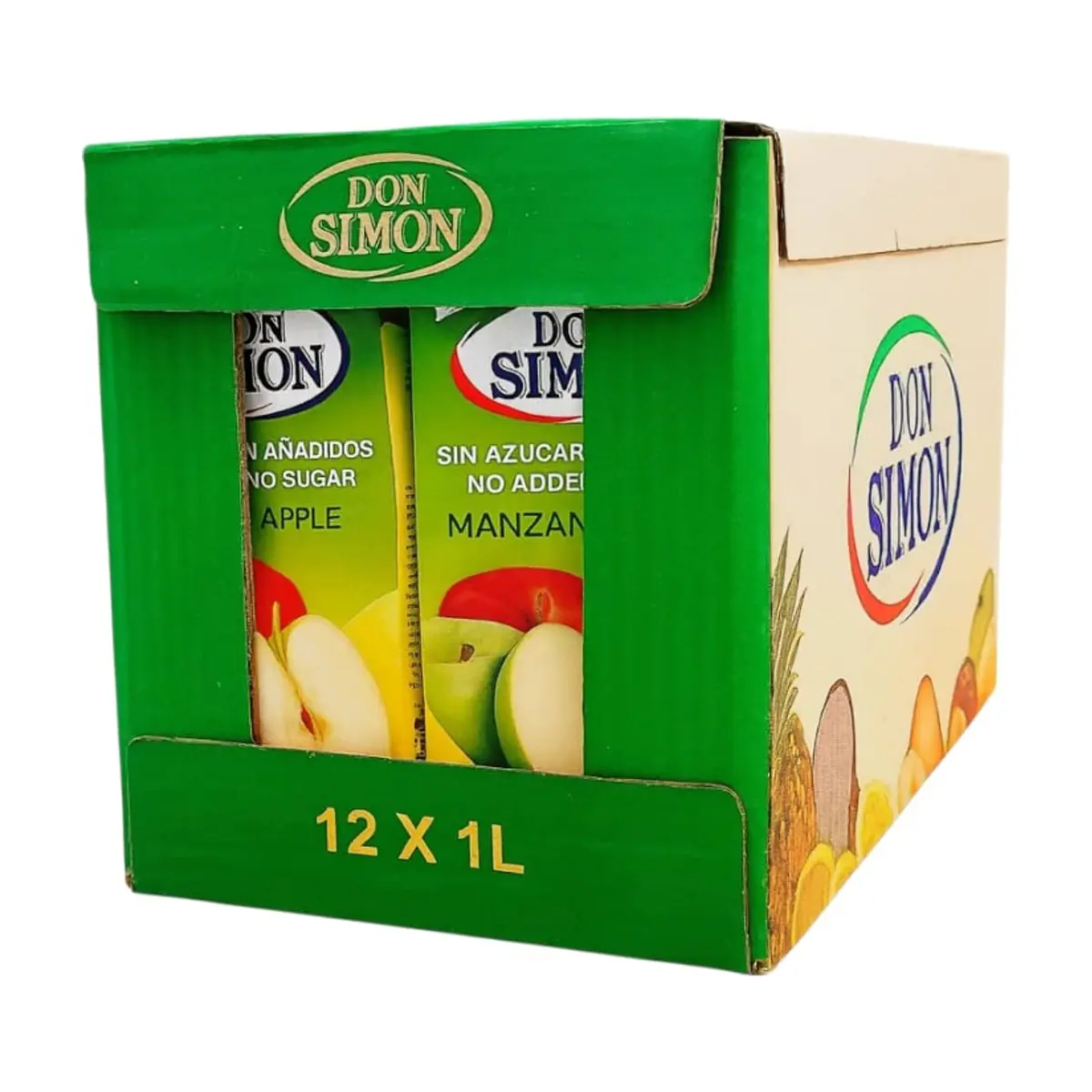Jugo de manzana Don Simon (12 x 1 L)
