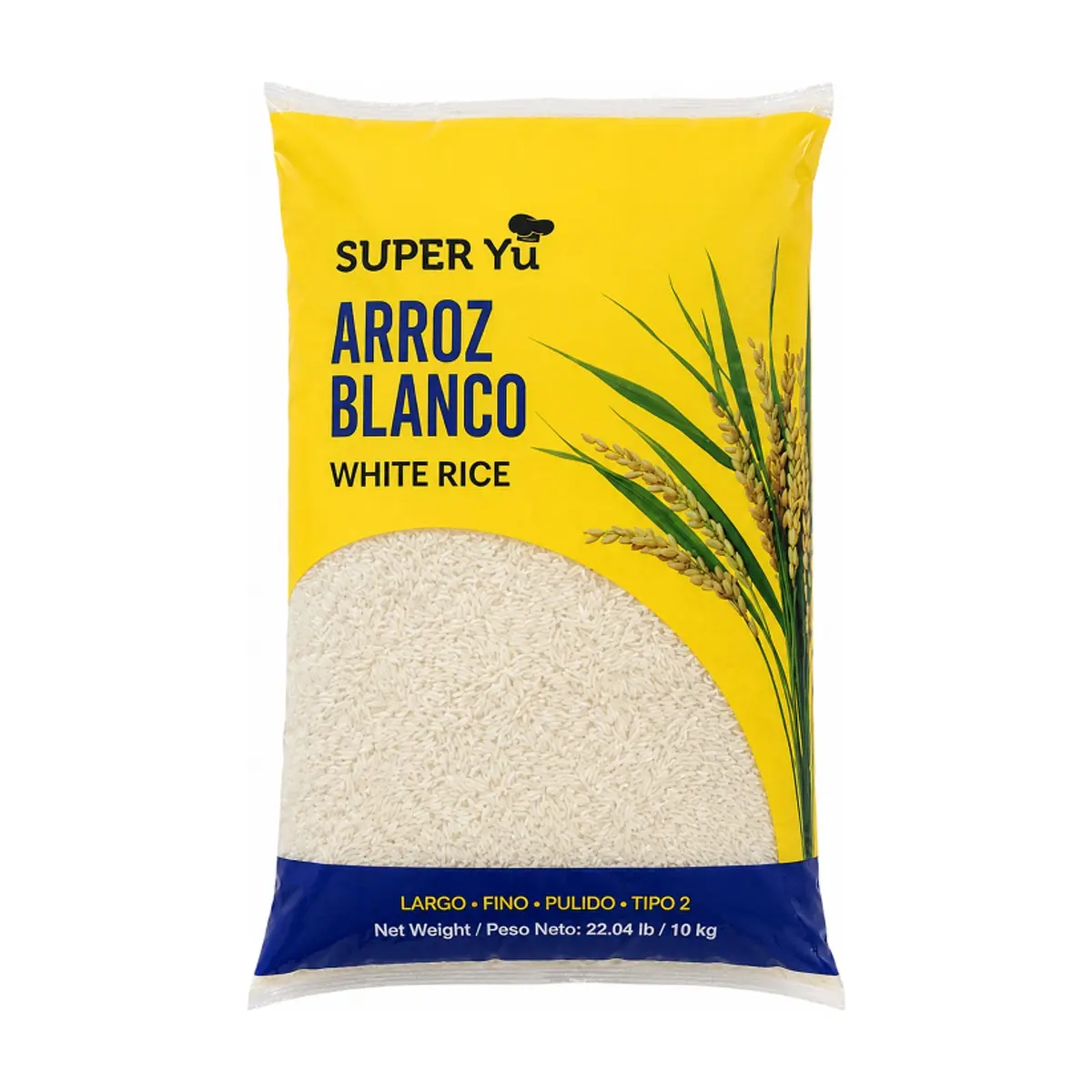 Arroz Blanco Super Yu (10 Kg / 22 lb)