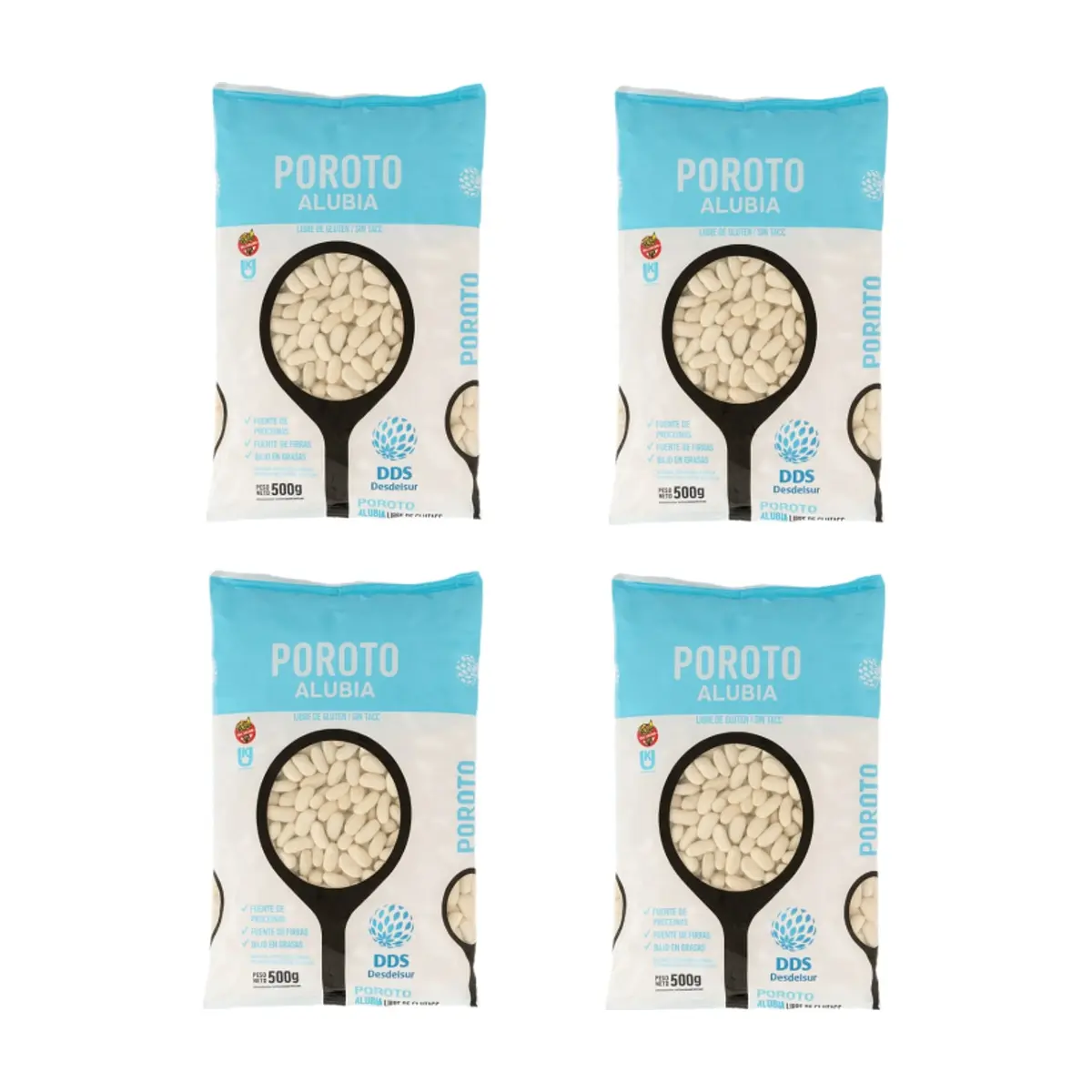 Alubia blanca DDS Desdelsur (4 x 500 g / 1.10 lb)