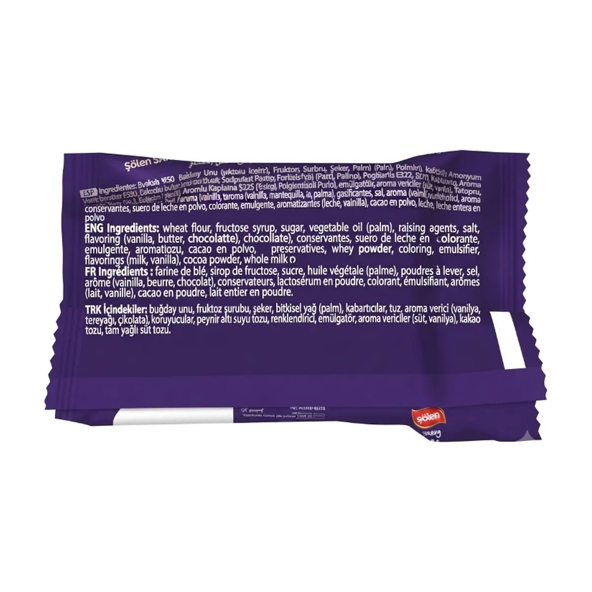Galleta de vainilla rellena con crema de vainilla Paradise Funny Face Simsek (22 g) - Thumbnail 4