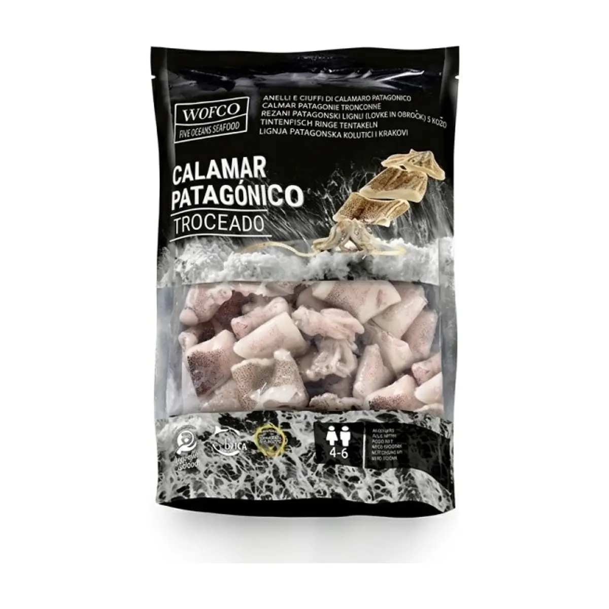 Calamar Patagónico Skin Pack (400g) WOFCO
