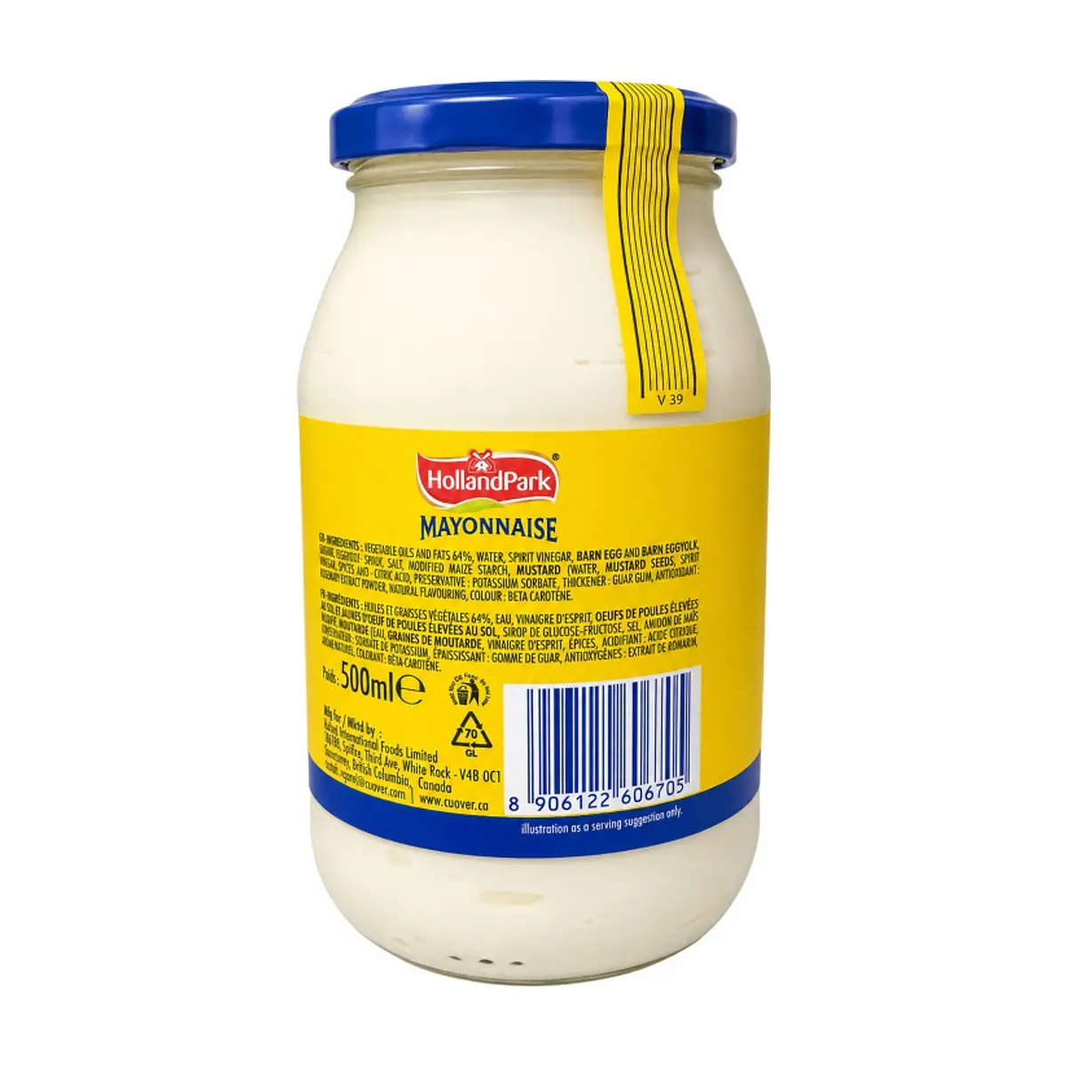 Mayonesa Hollandpark (500 ml) - Thumbnail 6