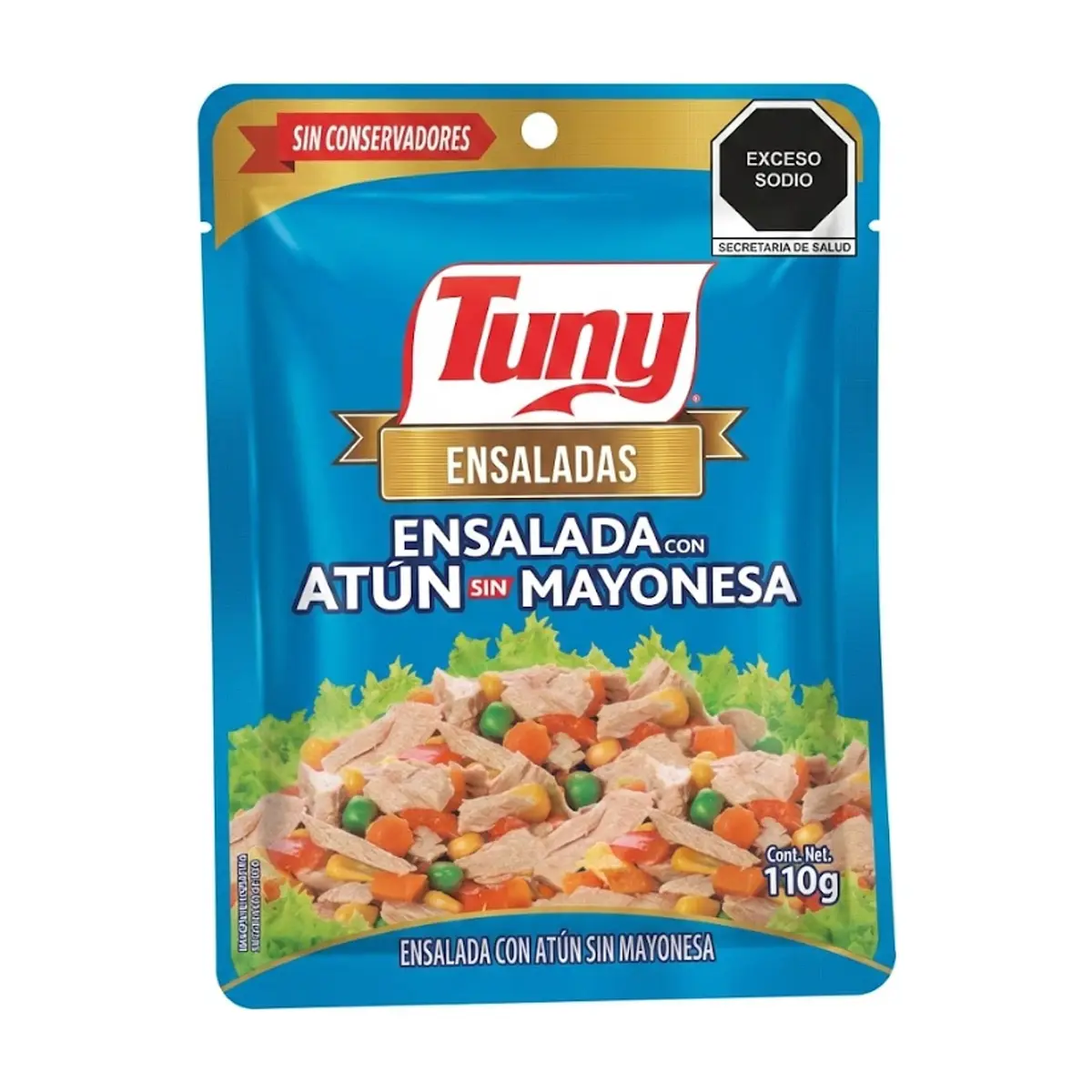 Ensalada con atún sin mayonesa Tuny (110 g / 3.88 oz) - Thumbnail 3