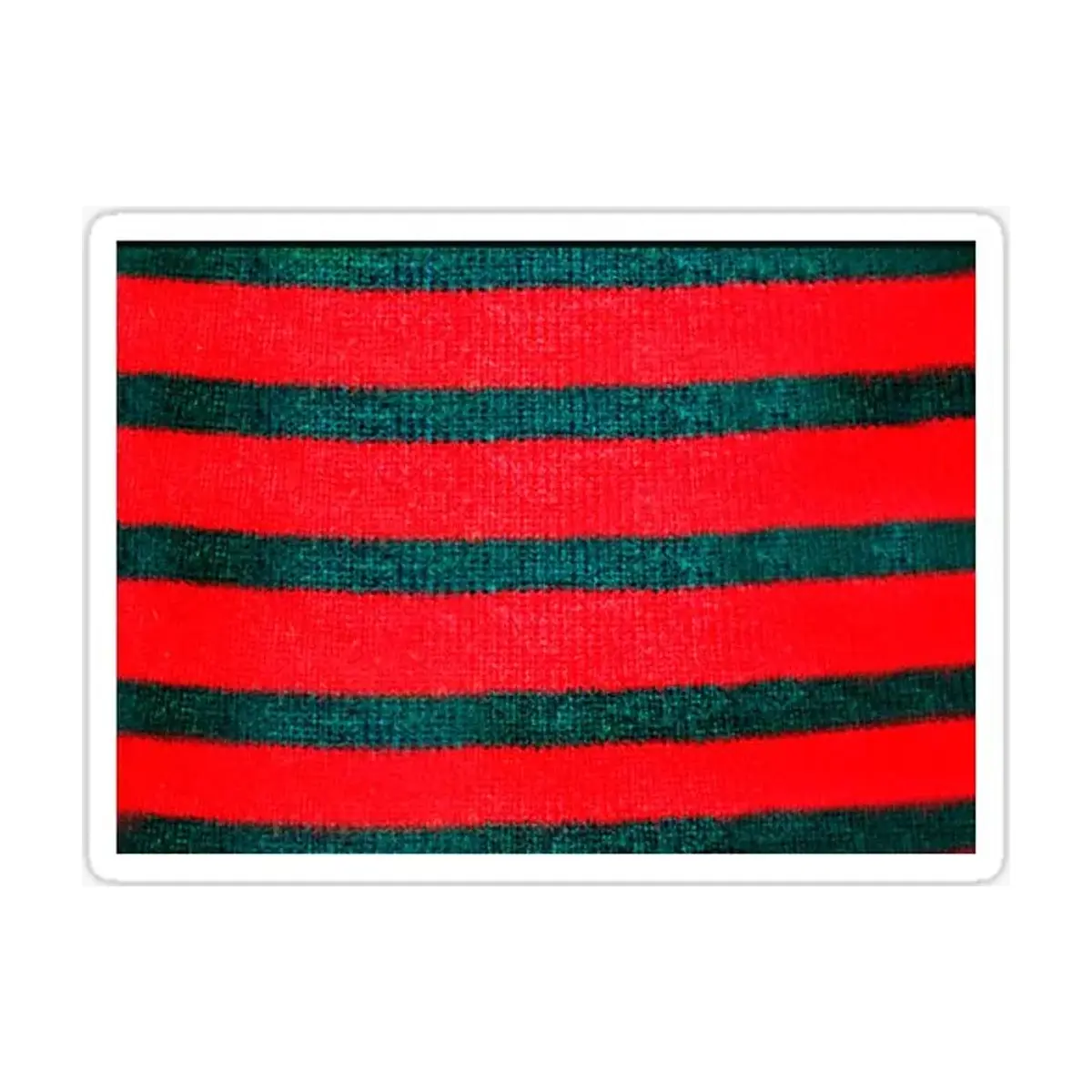 Estera  para santos  roja  y  negra