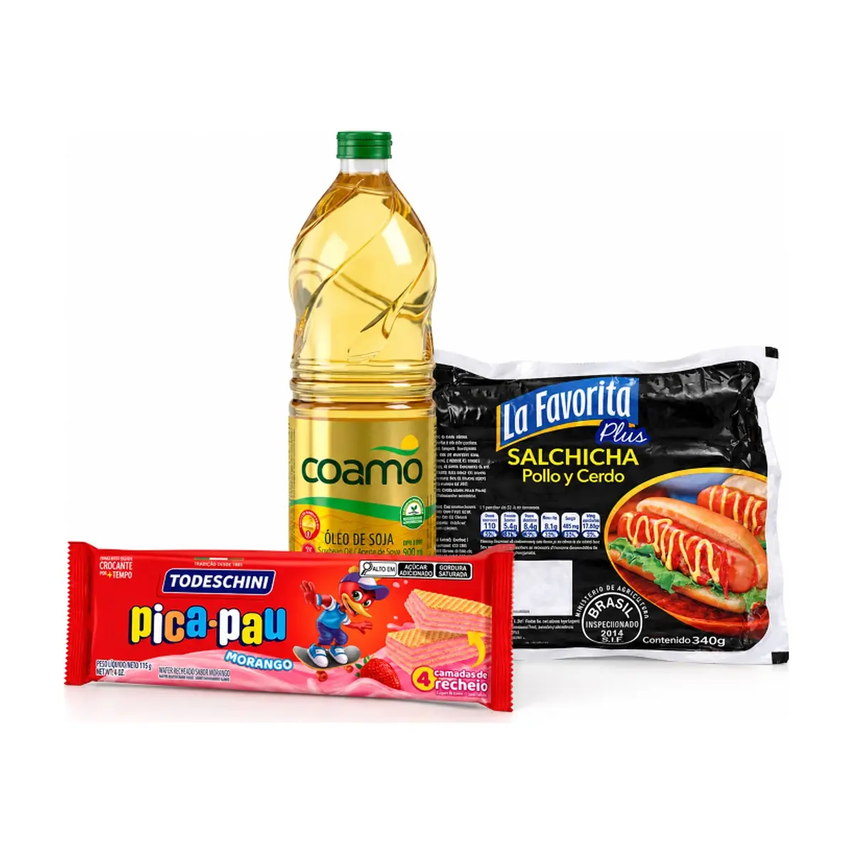 Sorbetos de fresa + Aceite + Salchicha - Imagen 1