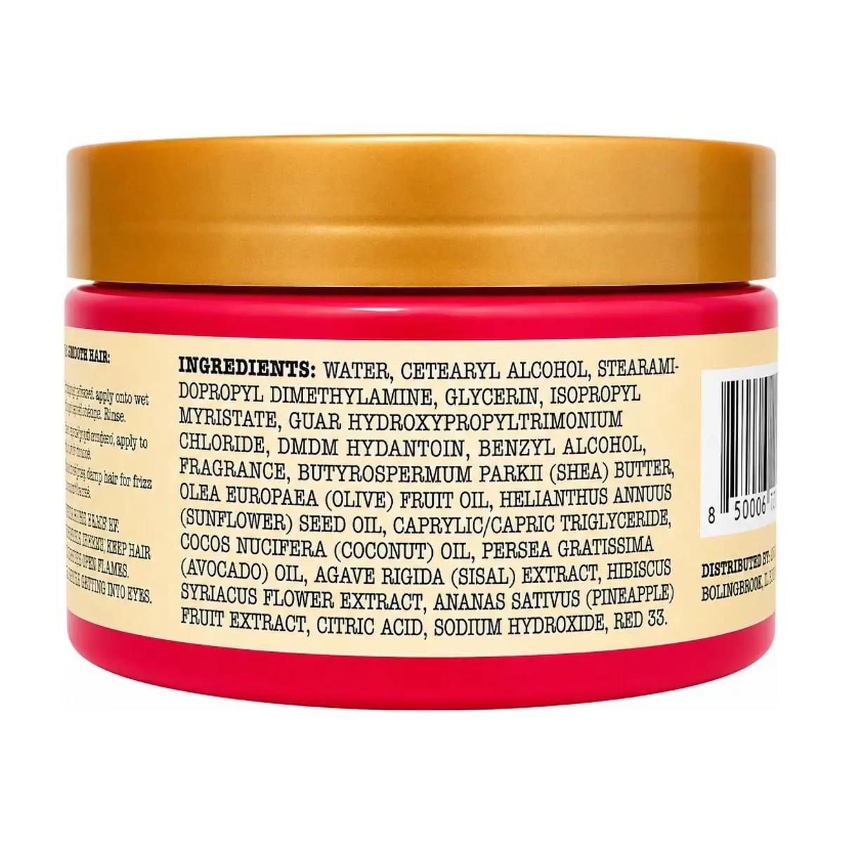 Mascarilla para el cabello de agave, hibisco y piña Spa Luxury (170 g / 6 oz) - Thumbnail 3
