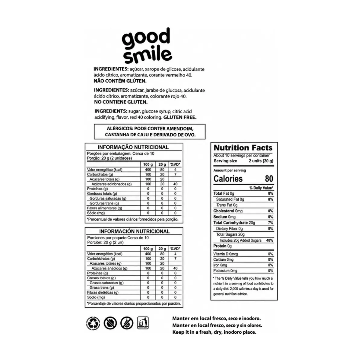 Chupetines sabor tutti frutti Good Smile Pietrobon (480 g / 1.06 lb) - Thumbnail 3